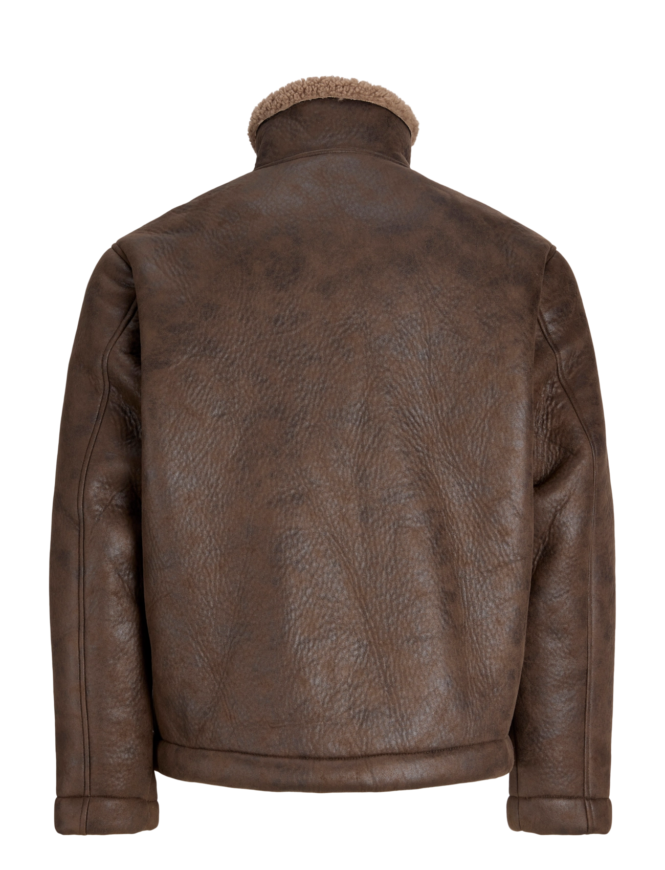 Jack & Jones - JORSALAMANCO FLIGHT JACKET SN - fall jackets - chocolate brown - 2