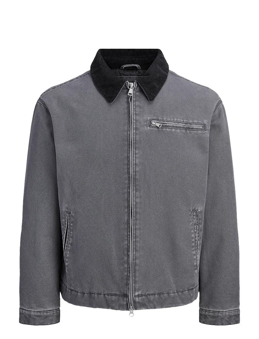 Jack & Jones - JORCHAMBERI WORKER JACKET SN - efterårsjakker - asphalt - 1