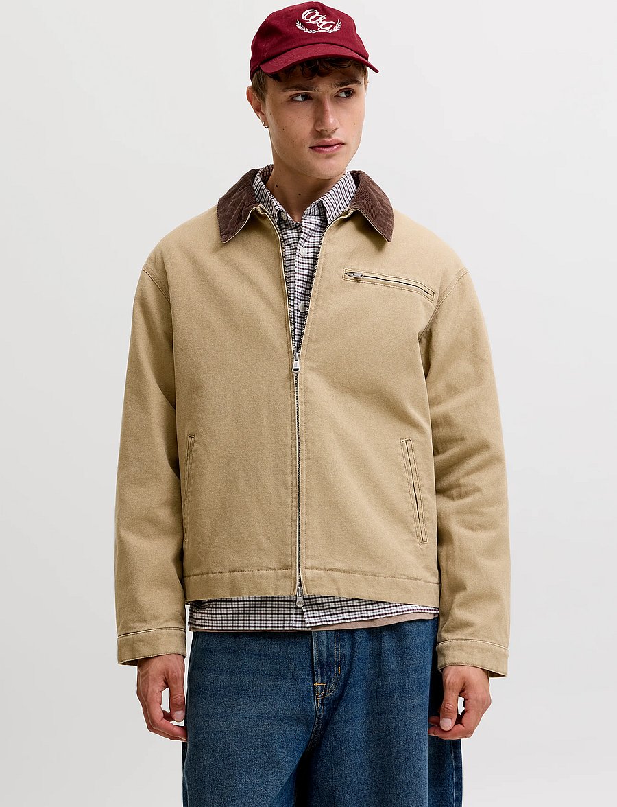 Jack & Jones - JORCHAMBERI WORKER JACKET SN - kelp - 0
