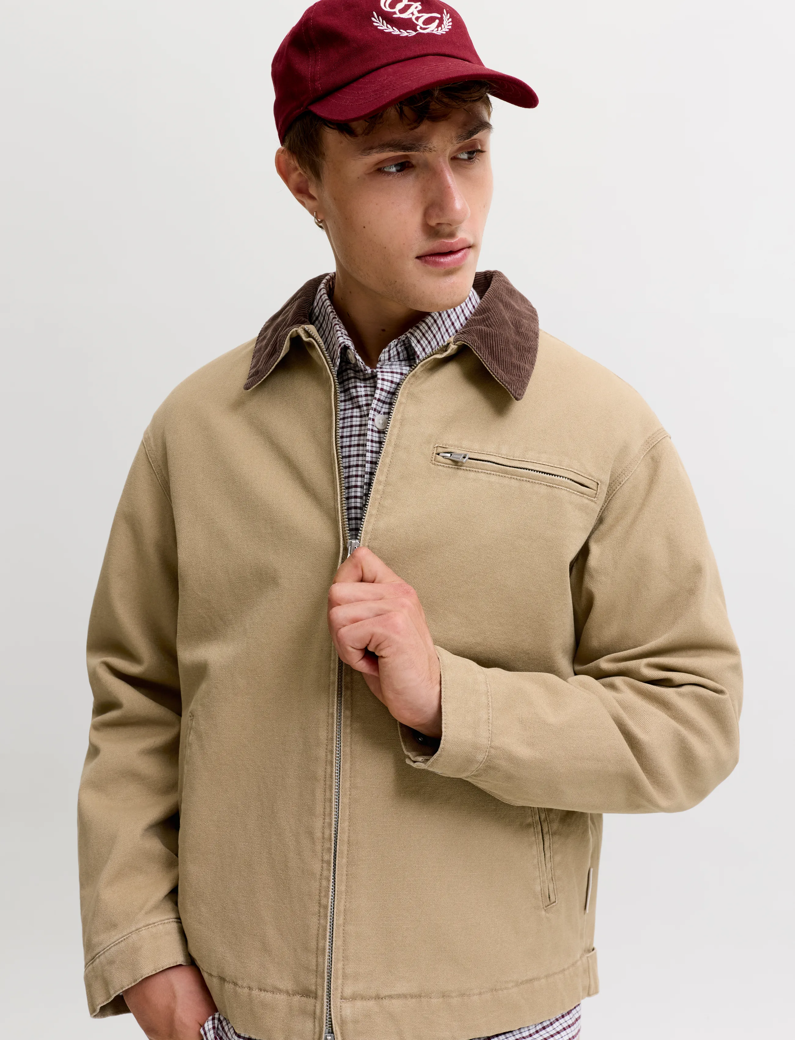 Jack & Jones - JORCHAMBERI WORKER JACKET SN - kelp - 5