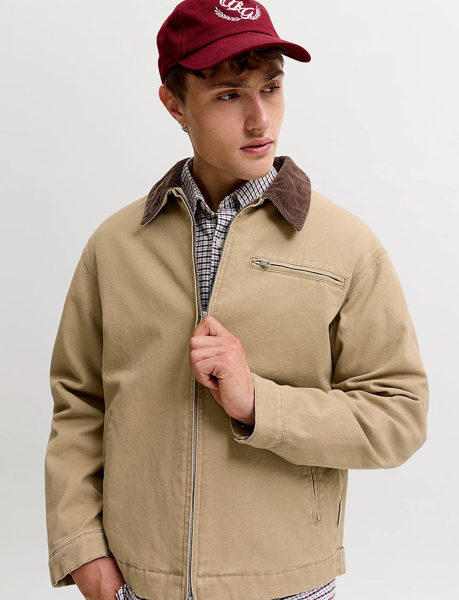 Jack & Jones - JORCHAMBERI WORKER JACKET SN - kelp - 5