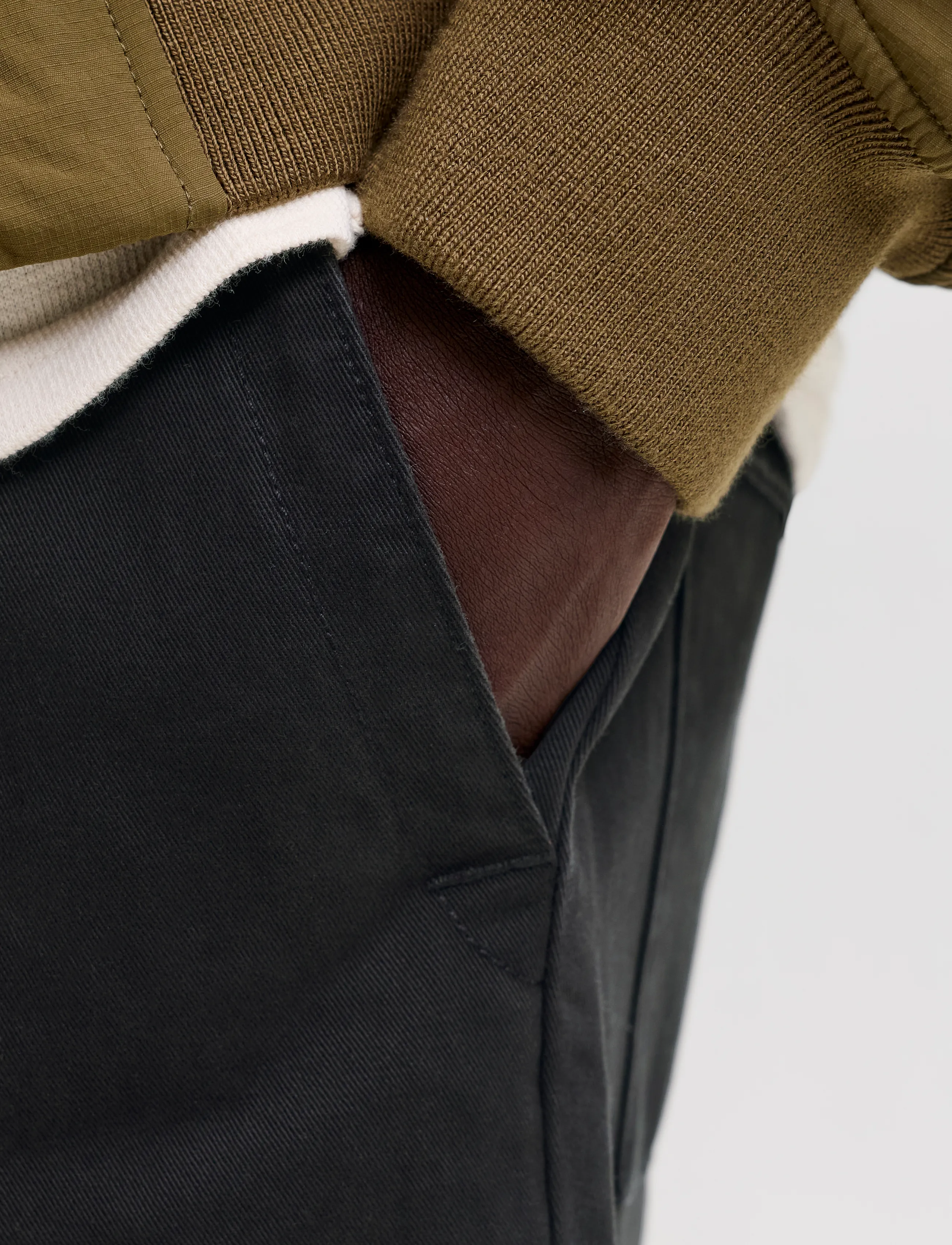 Jack & Jones - JPSTEVAN ELVARO JOGGER NOOS - chino-püksid - black - 5
