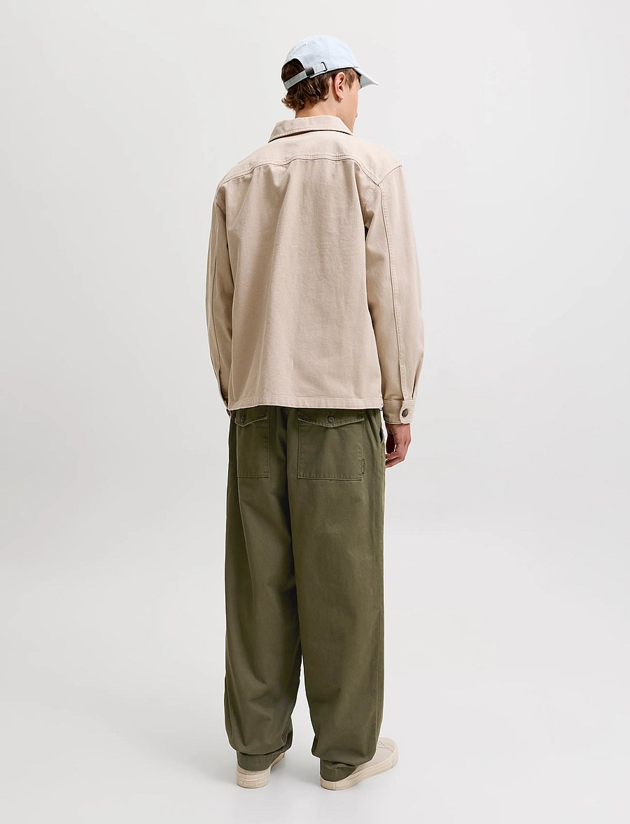 Jack & Jones - JPSTEVAN ELVARO JOGGER NOOS - chinos - ivy green - 3