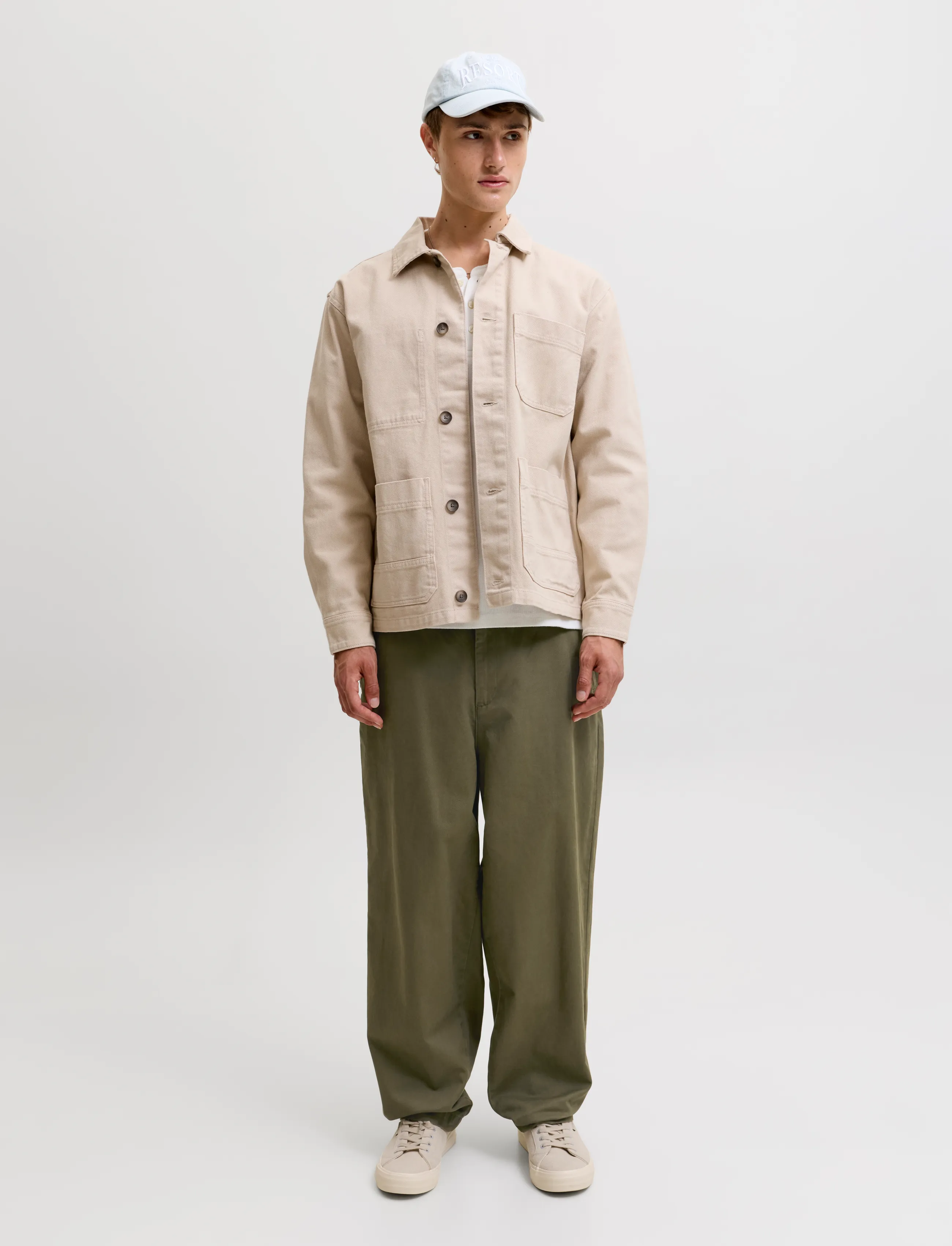 Jack & Jones - JPSTEVAN ELVARO JOGGER NOOS - chinos - ivy green - 4