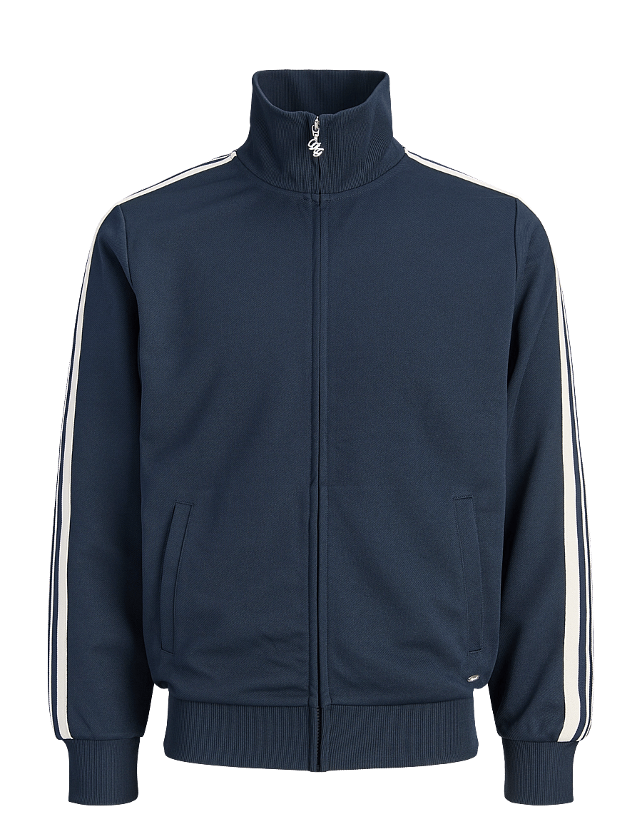 Jack & Jones - JORSALAMANCO SWEAT TRACK HIGH NECK - sky captain - 0