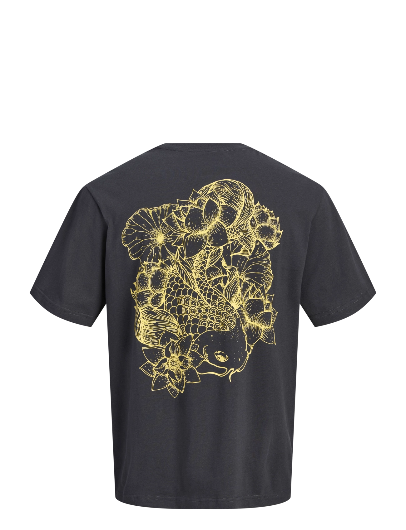 Jack & Jones - JORJAPAN BACK TEE SS CREW NECK TG - kortærmede t-shirts - phantom - 1