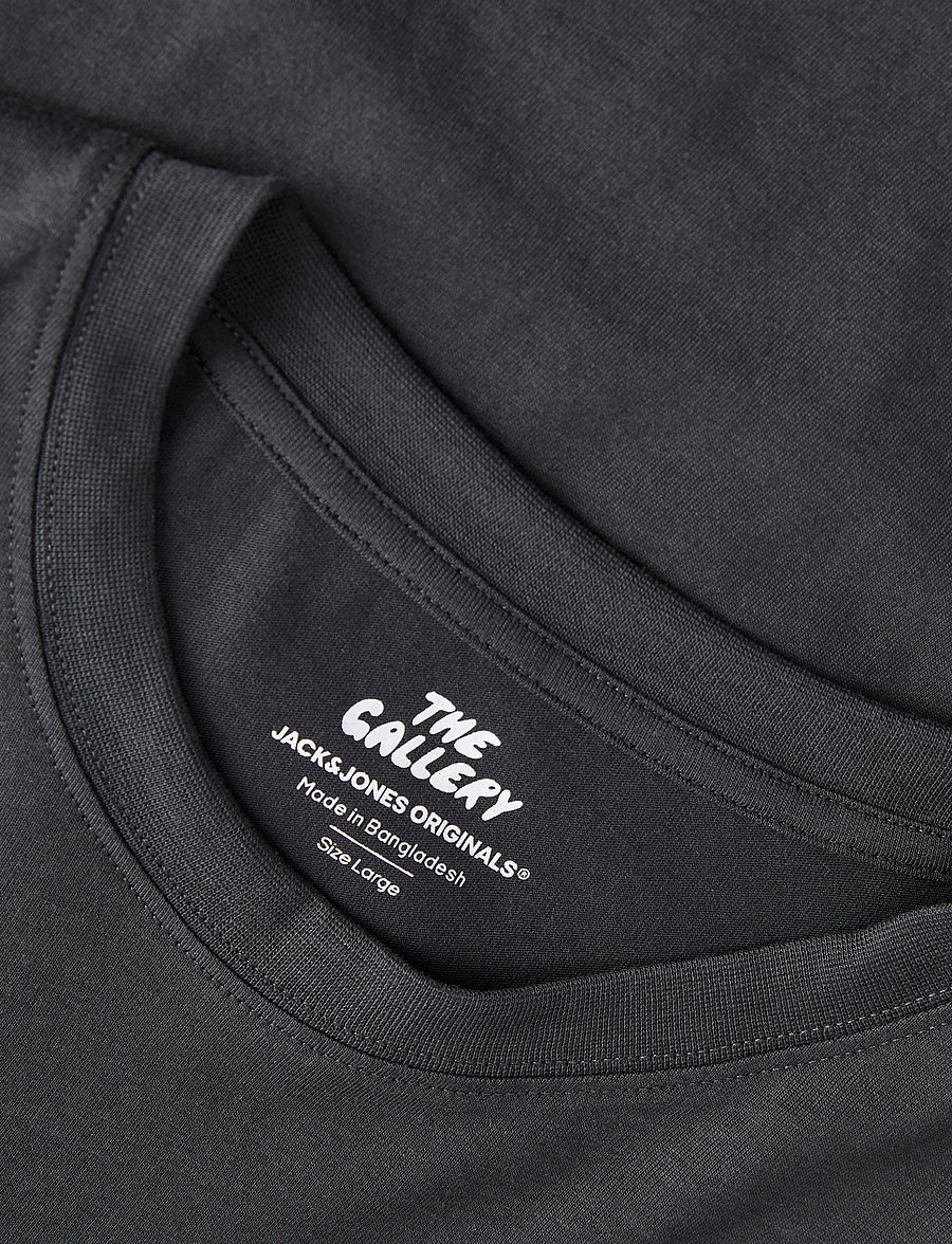 Jack & Jones - JORJAPAN BACK TEE SS CREW NECK TG - kortærmede t-shirts - phantom - 2