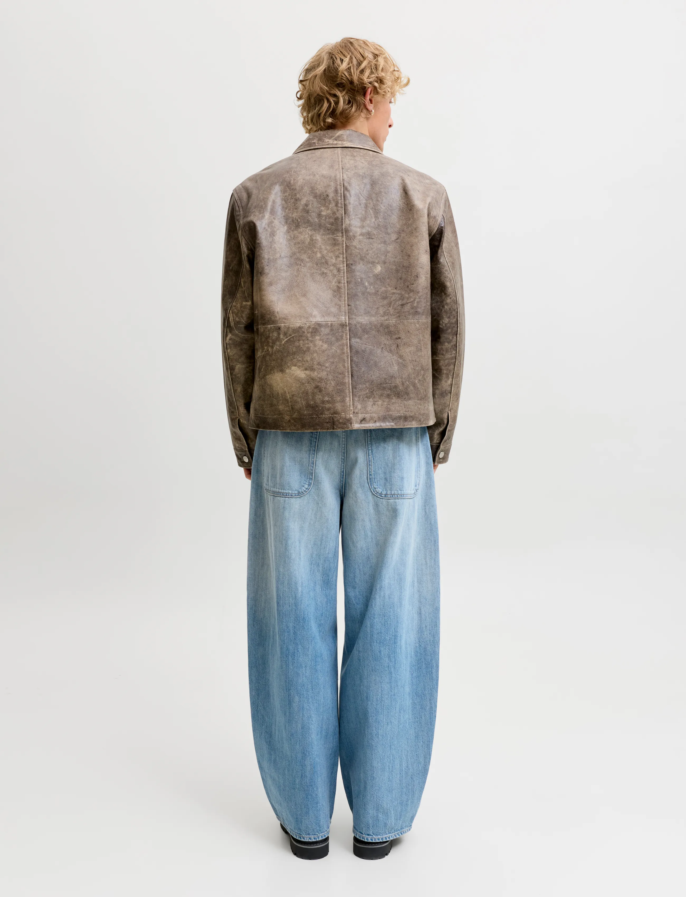 Jack & Jones - JJIJOEY JJJADEN SBD 624 LN - loose jeans - blue denim - 3