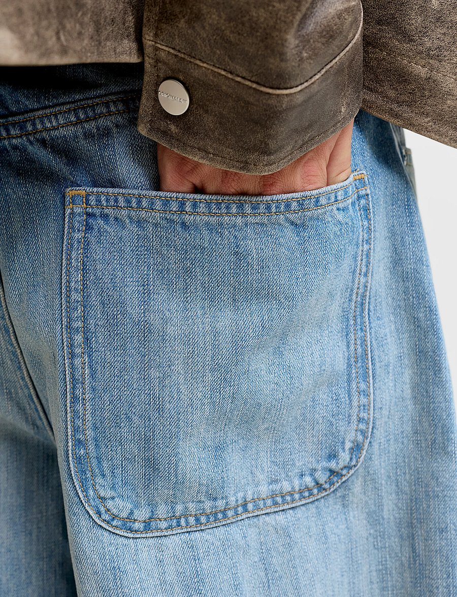 Jack & Jones - JJIJOEY JJJADEN SBD 624 LN - loose jeans - blue denim - 5
