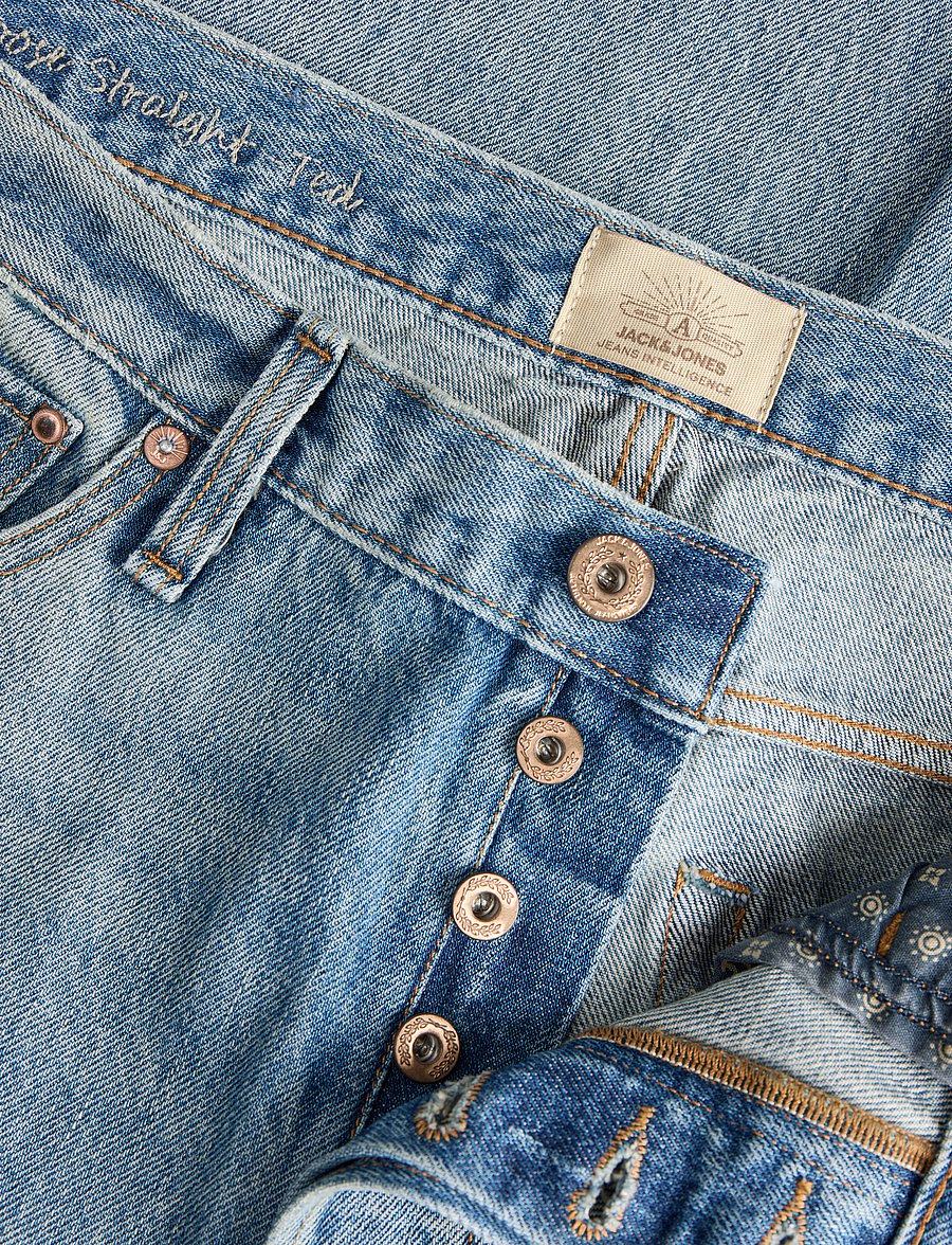 Jack & Jones - JJITED JJCOOPER AM 562 - loose jeans - blue denim - 2