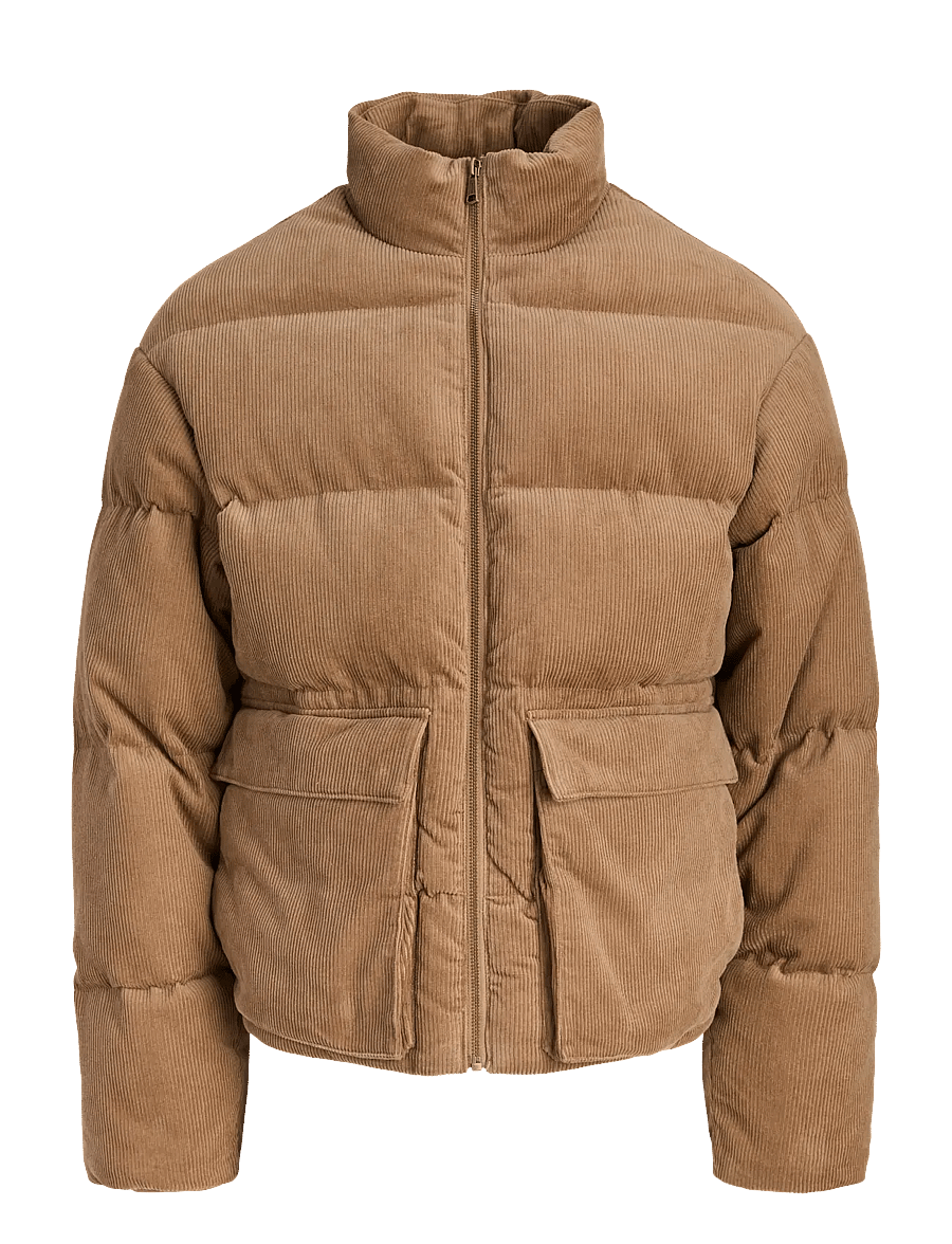 Jack & Jones - JORNORREBRO CORDUROY PUFFER JACKET BF - vinterjackor - amphora - 0