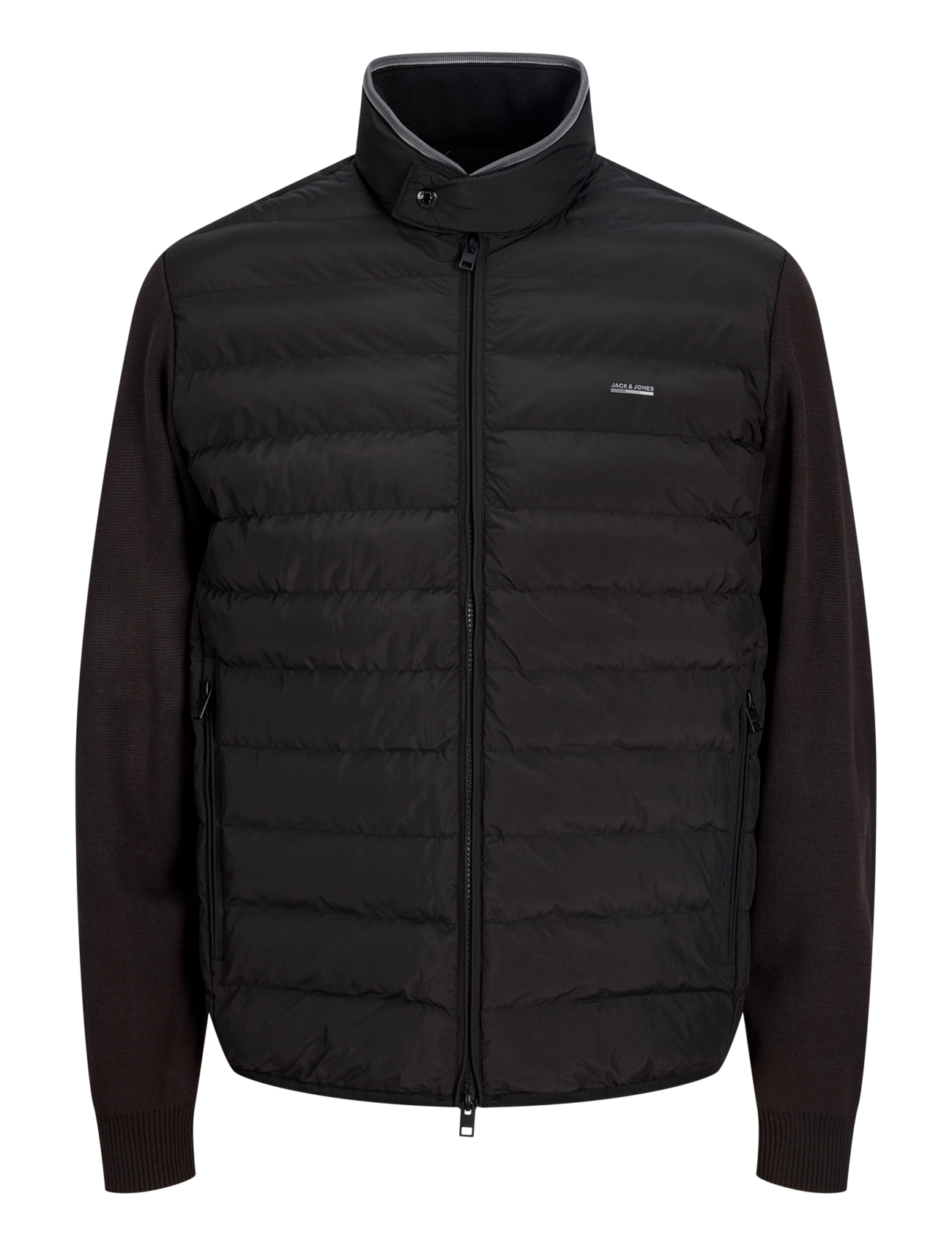 Jack & Jones JPRBLUGARRY HYBRID JACKET - Jacken & Mäntel - BLACK / black