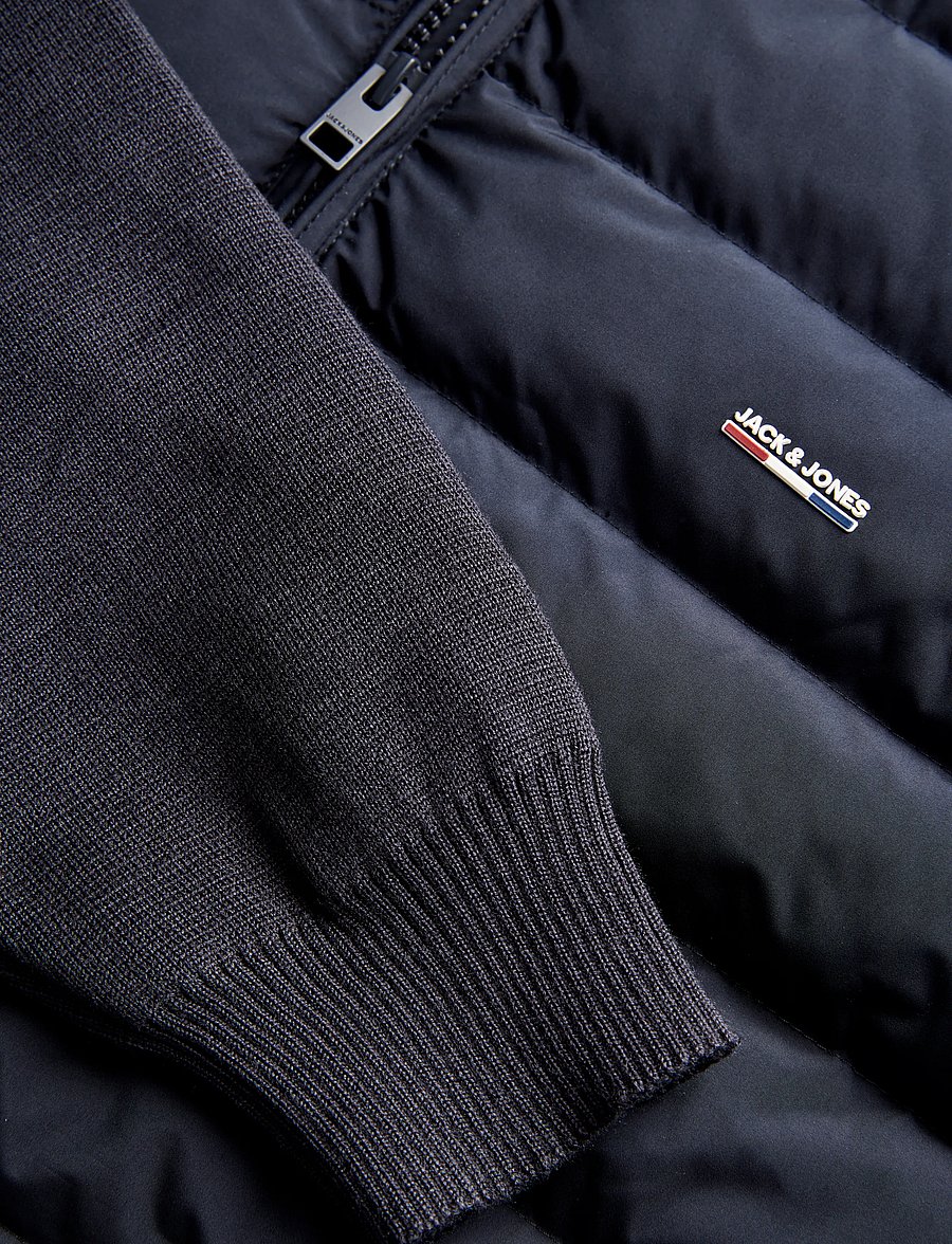 Jack & Jones - JPRBLUGARRY HYBRID JACKET - hybridjakker - dark navy - 3