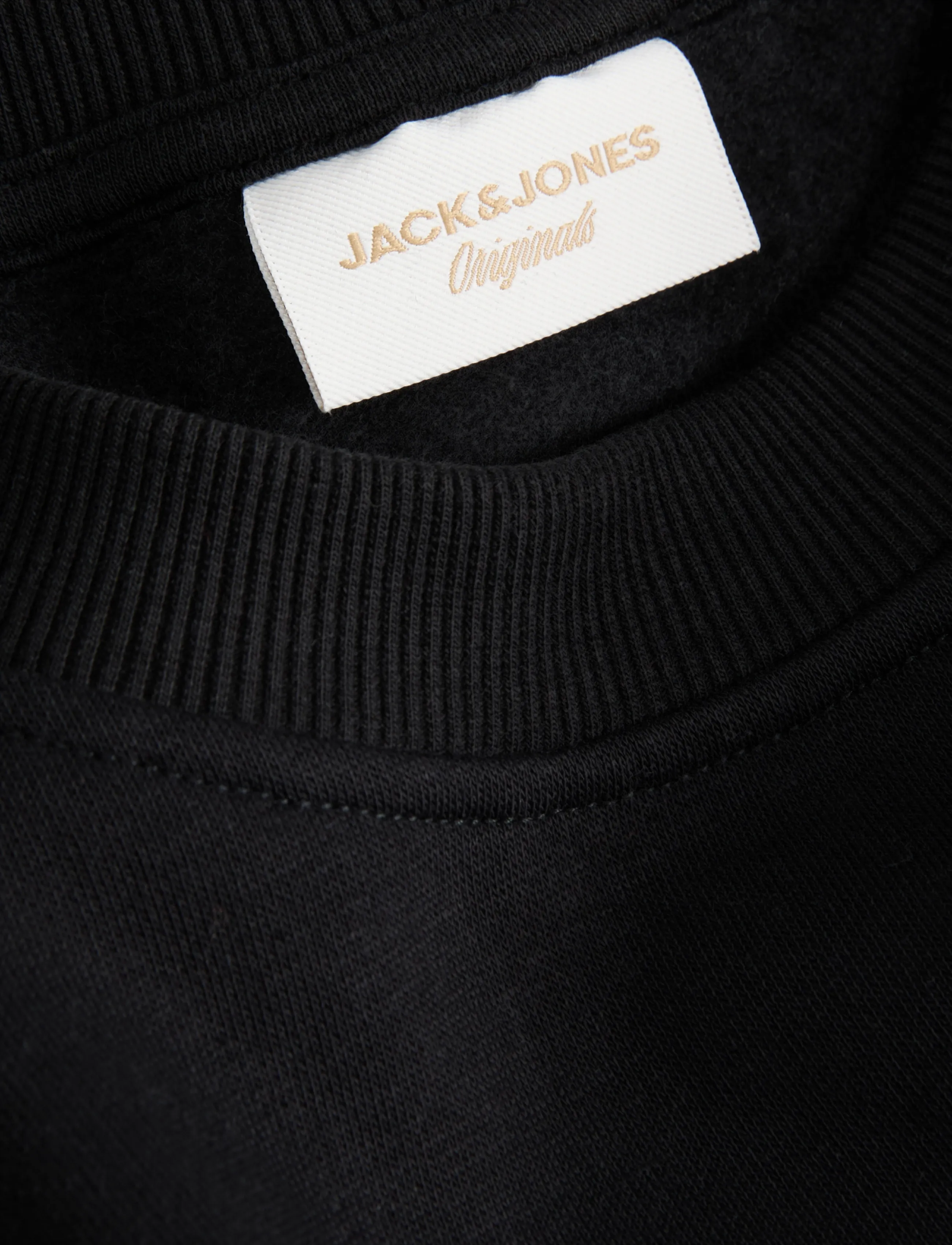 Jack & Jones - JORFREDERIKSBERG BRANDING SWEAT CN FST - kollektioner - black - 2