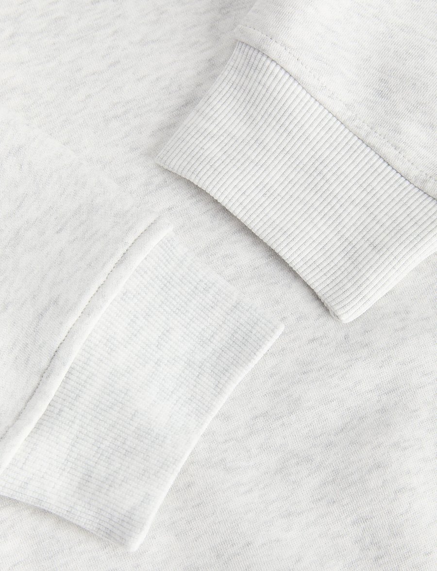 Jack & Jones - JORFREDERIKSBERG BRANDING SWEAT CN FST - kollektioner - bright white - 2