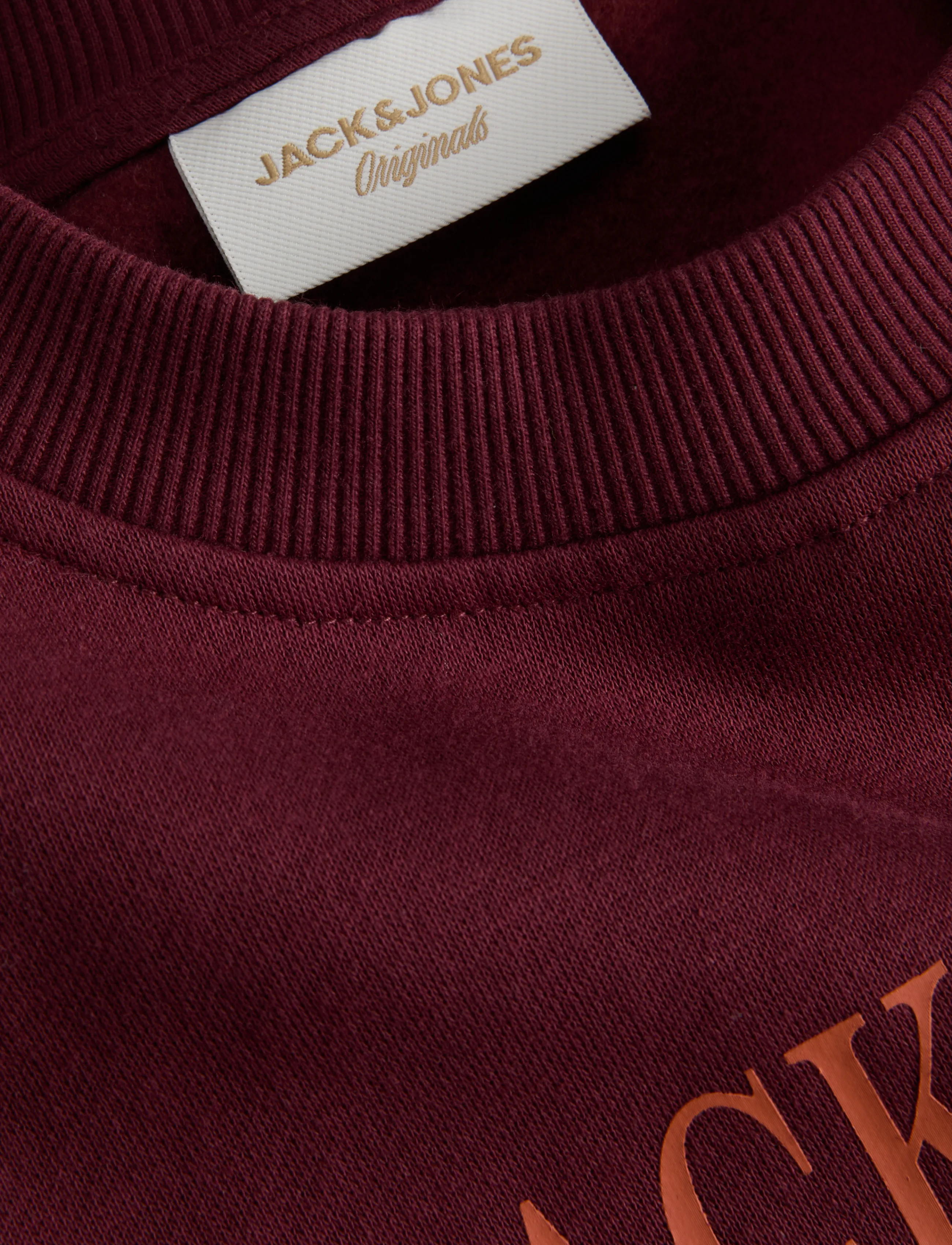 Jack & Jones - JORFREDERIKSBERG BRANDING SWEAT CN FST - sweatshirts - chocolate truffle - 2