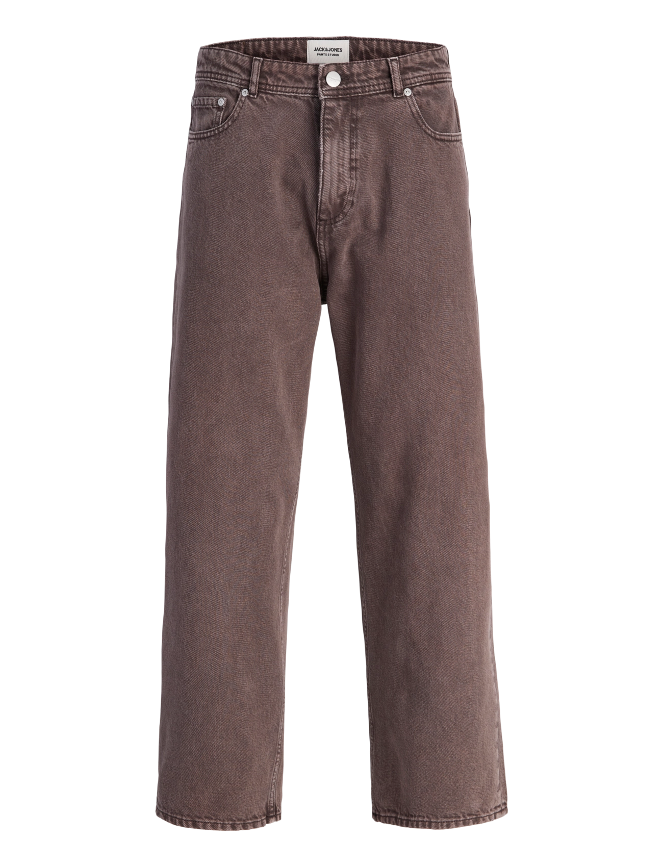 Jack & Jones - JPSTALEX ANTONIO ORIGINAL PANTS SN - weite jeans - ganache - 1