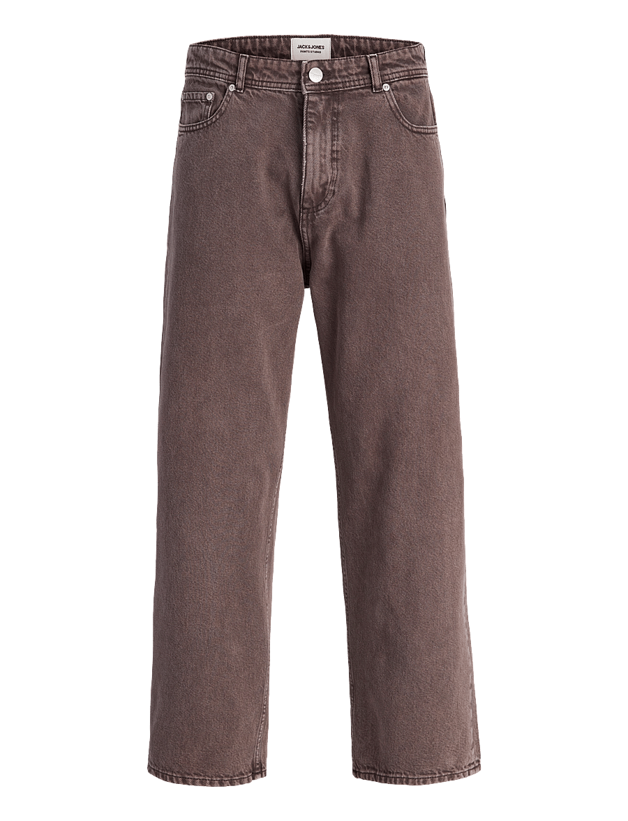 Jack & Jones - JPSTALEX ANTONIO ORIGINAL PANTS SN - weite jeans - ganache - 1