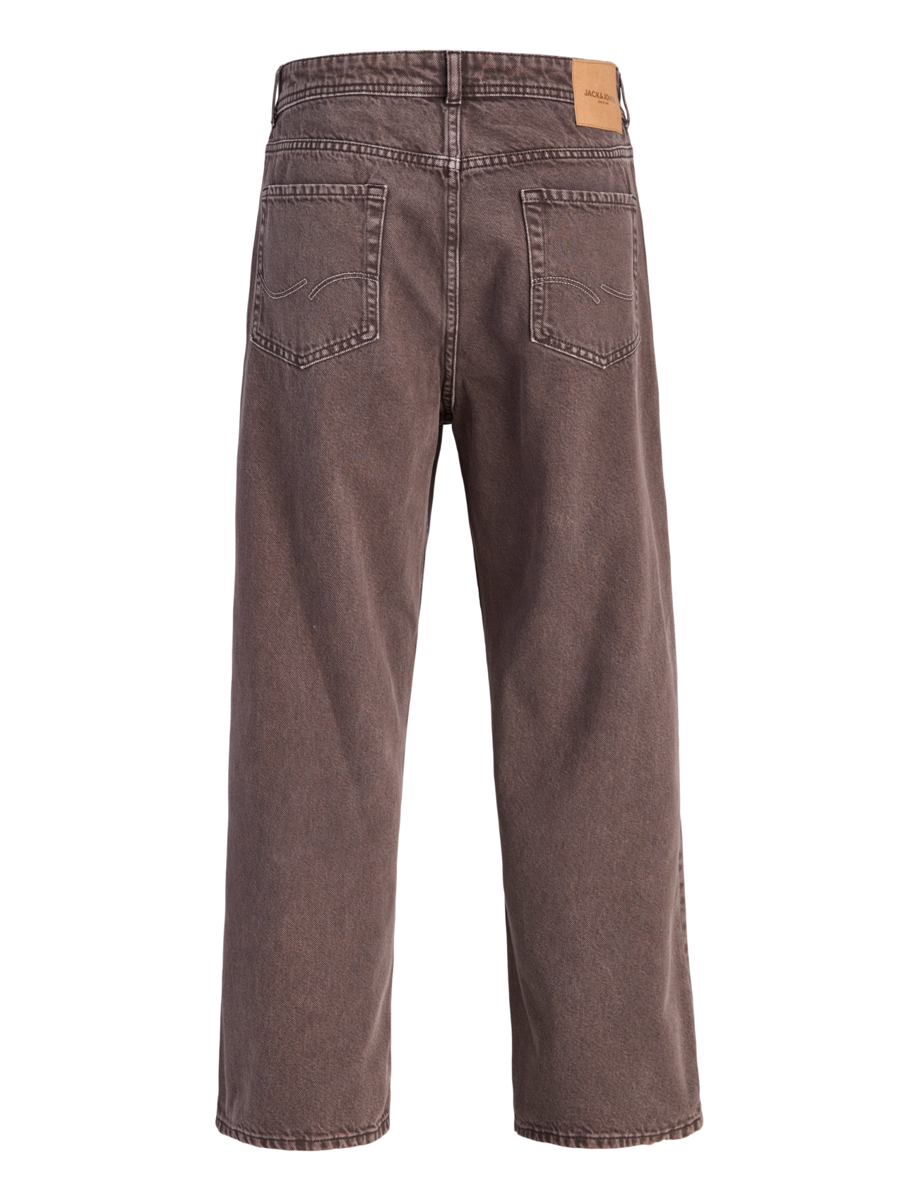 Jack & Jones - JPSTALEX ANTONIO ORIGINAL PANTS SN - weite jeans - ganache - 2