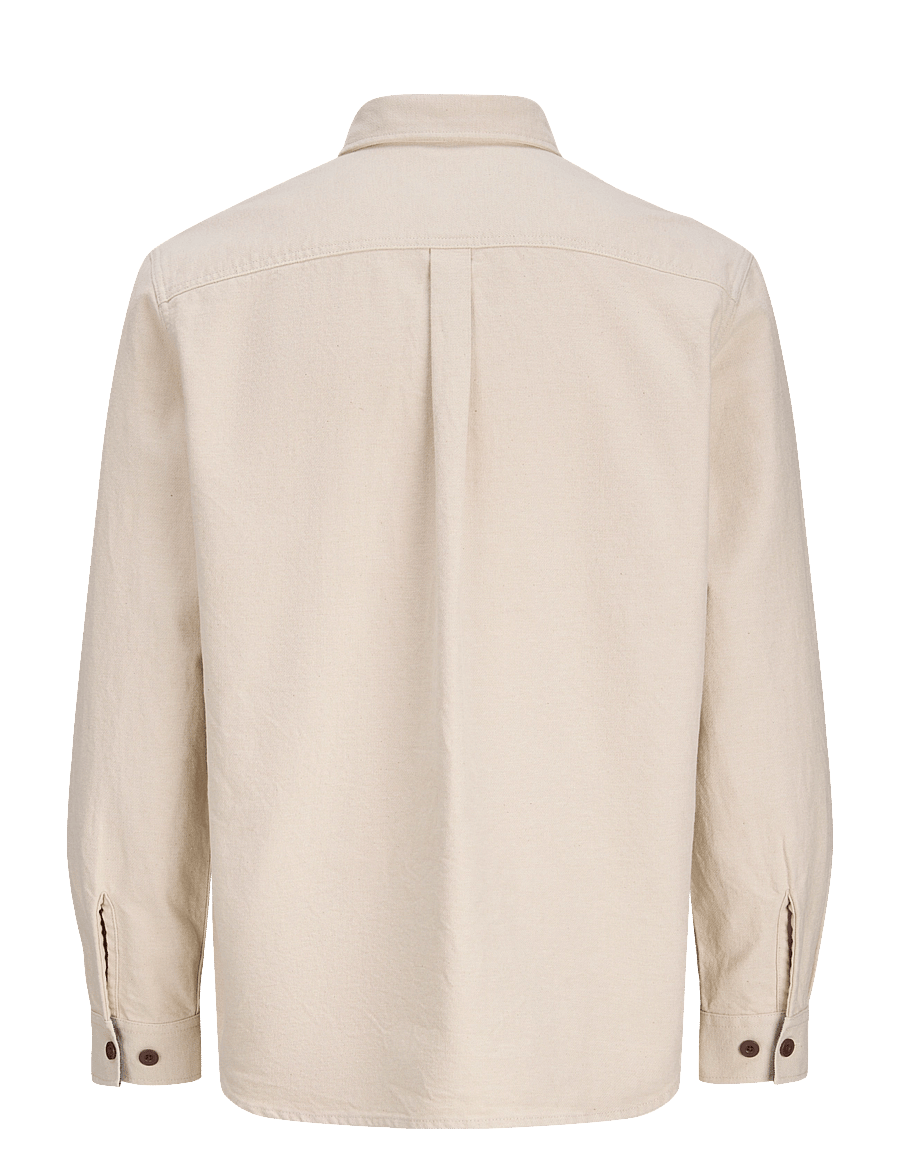 Jack & Jones - JPRBLUIVY SOLID L/S OVERSHIRT SN - Überhemden - plaza taupe - 1