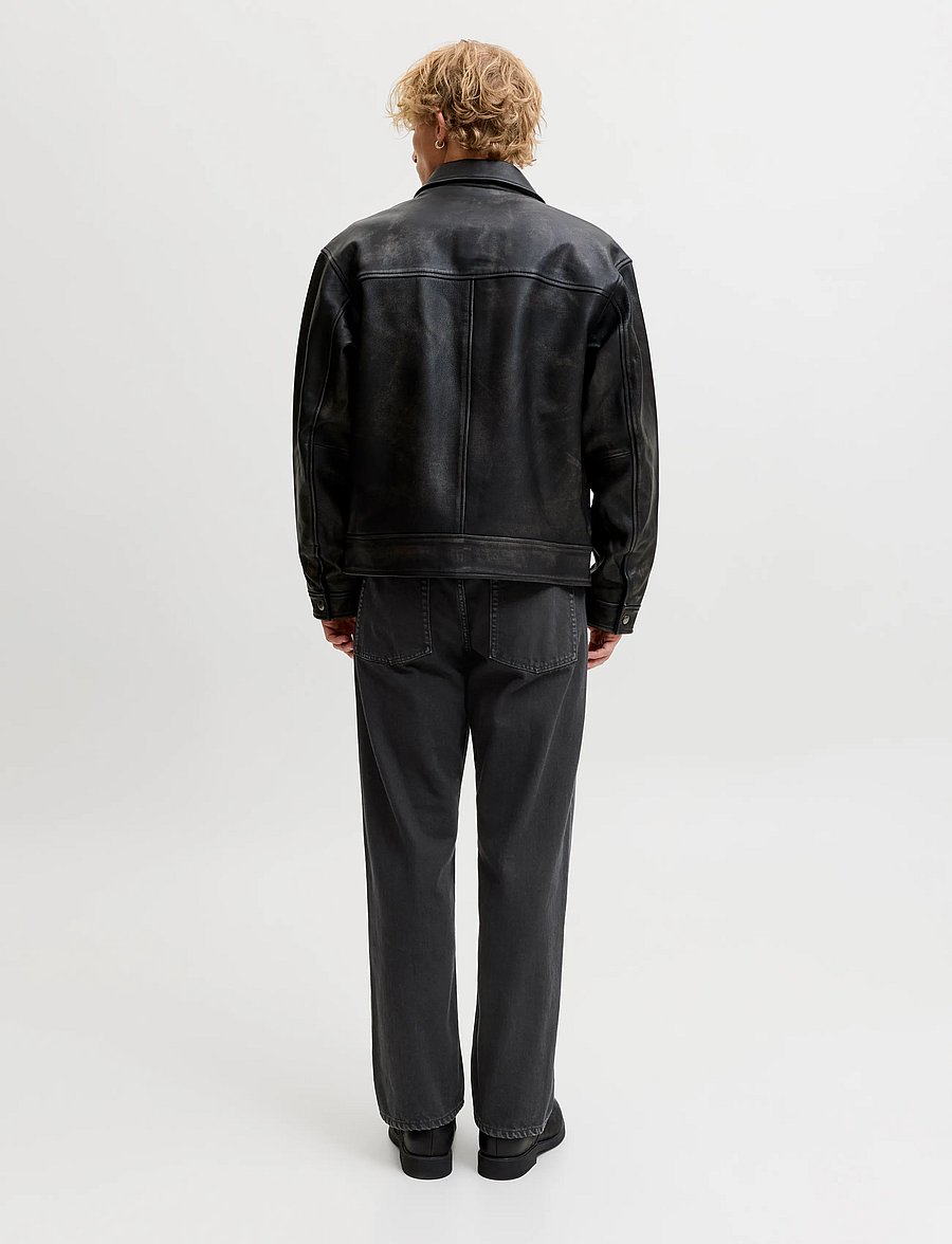 Jack & Jones - JJITED JJCLASSIC SQ 487 NOOS - regular jeans - black denim - 3