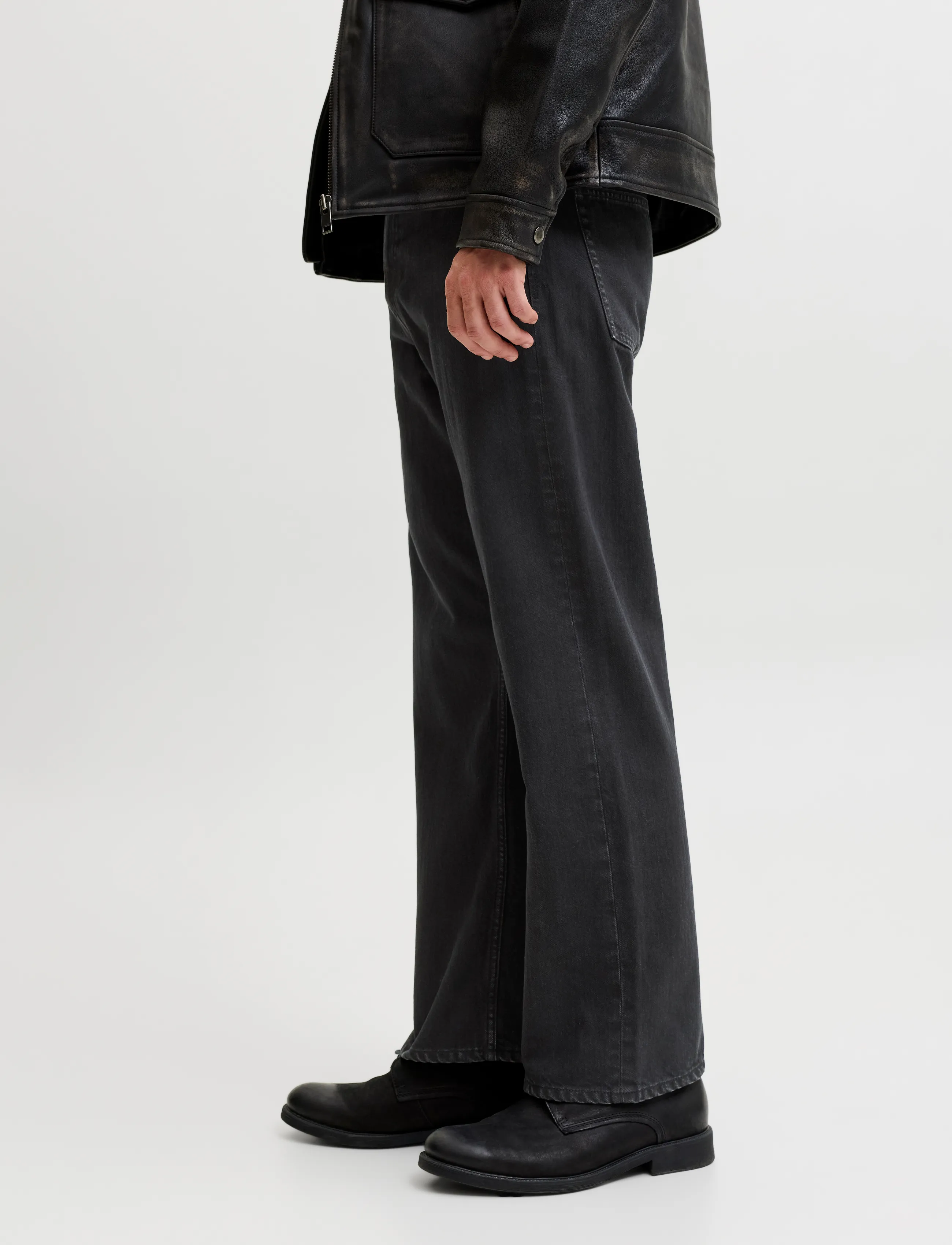 Jack & Jones JJITED JJCLASSIC SQ 487 NOOS - Streetstyle - BLACK DENIM / black