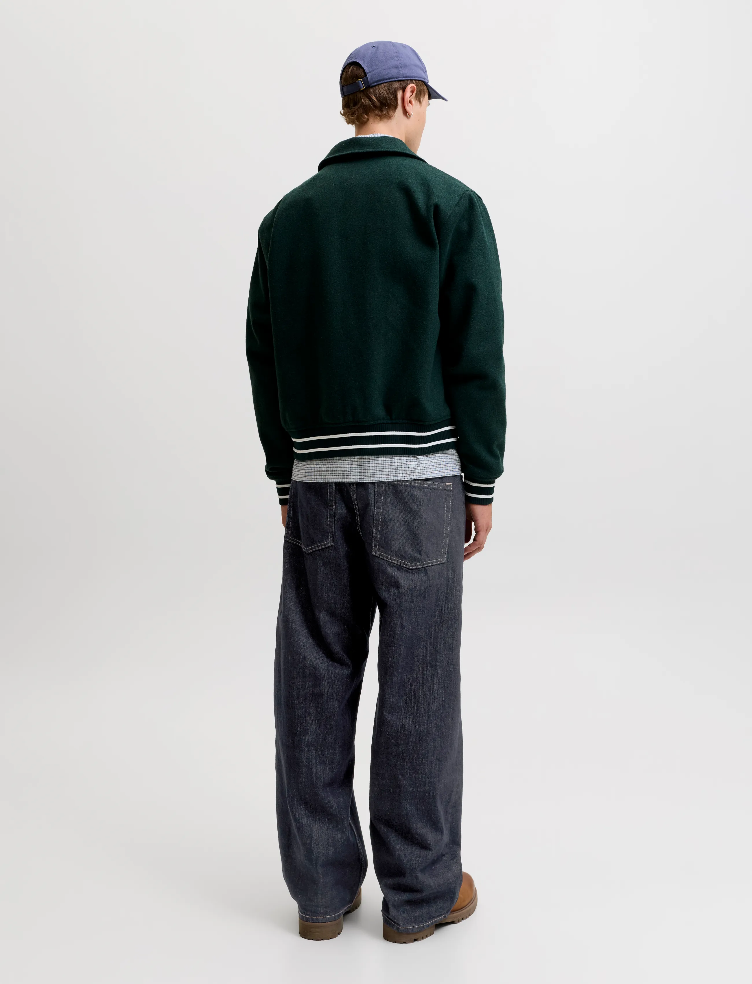 Jack & Jones - JJIDAVE JJCLASSIC AKM 132 SN - loose jeans - blue denim - 3