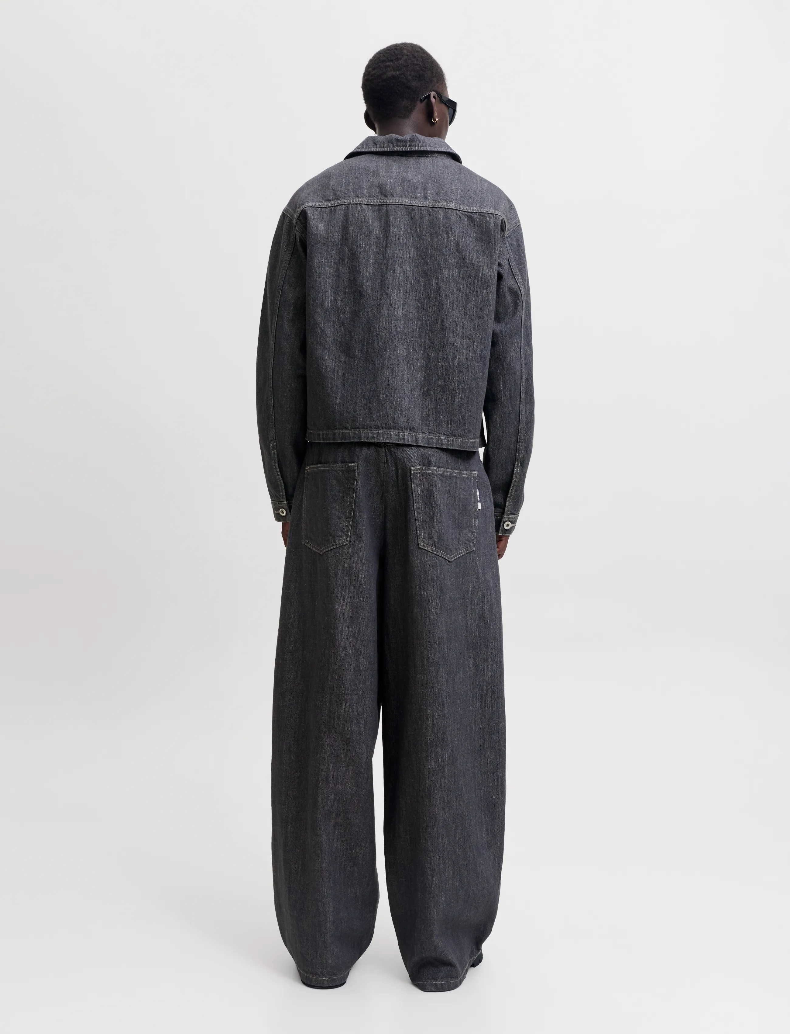 Jack & Jones - JJIJOEY JJBOLT AKM 726 - loose jeans - grey denim - 3