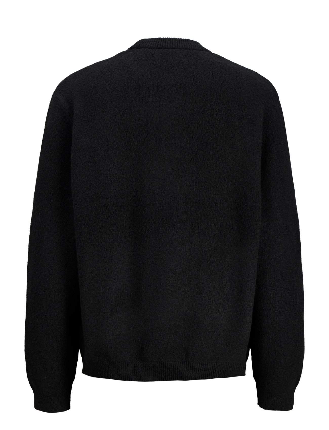 Jack & Jones - JCOLEGACY KNIT JACQUARD CREW NECK - rundhals - black - 2