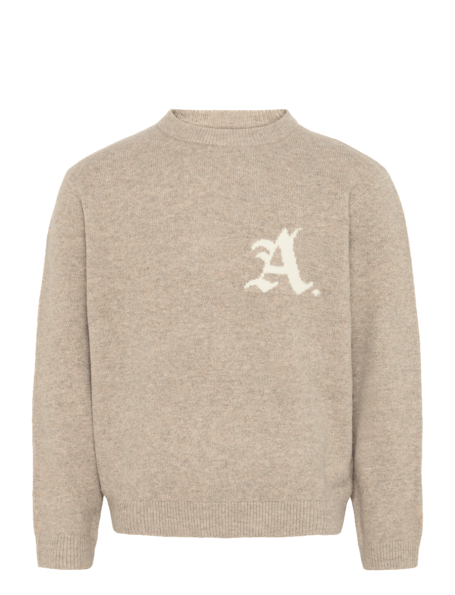Jack & Jones - JCOLEGACY KNIT JACQUARD CREW NECK - rundhals - pure cashmere - 0
