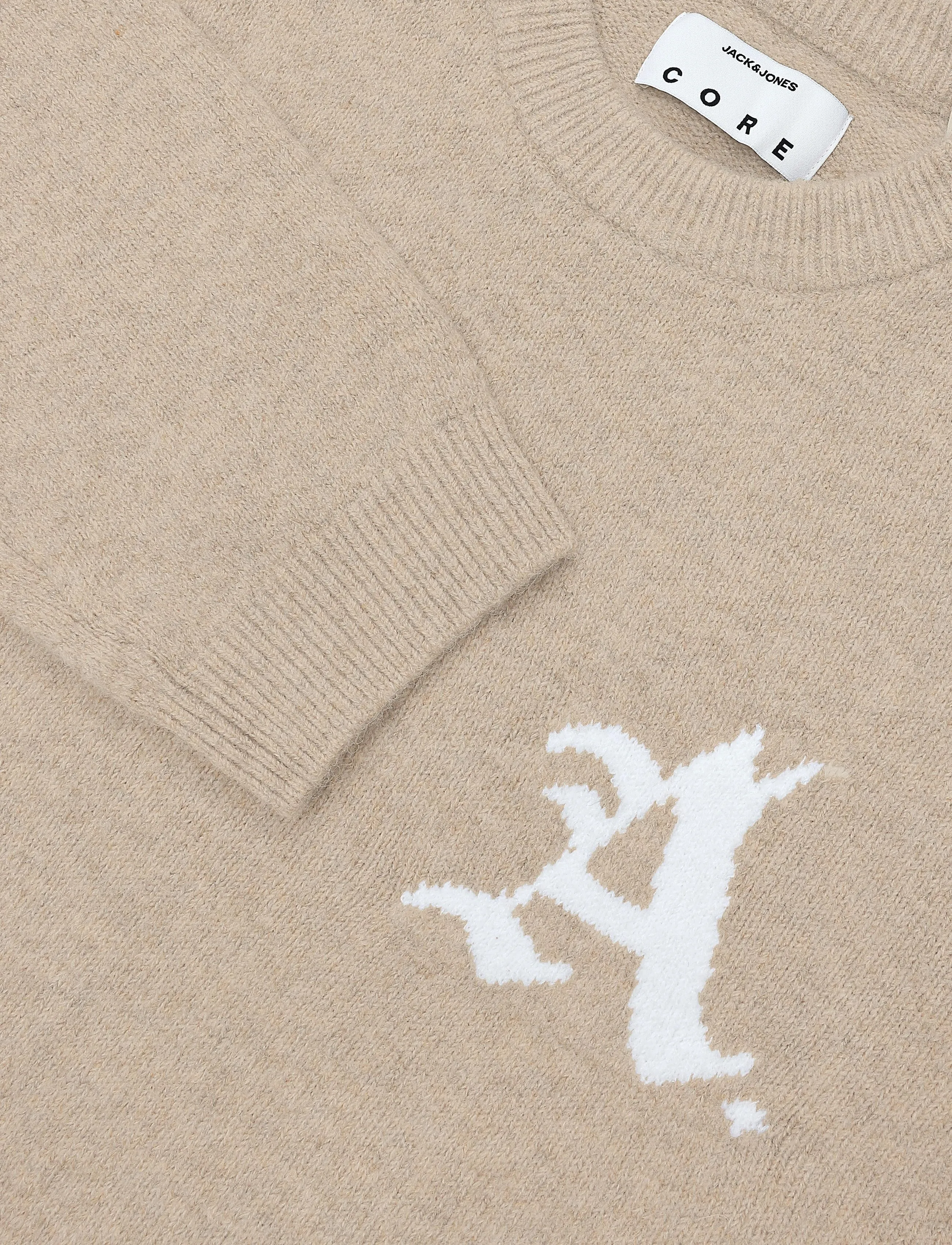 Jack & Jones - JCOLEGACY KNIT JACQUARD CREW NECK - rundhals - pure cashmere - 2