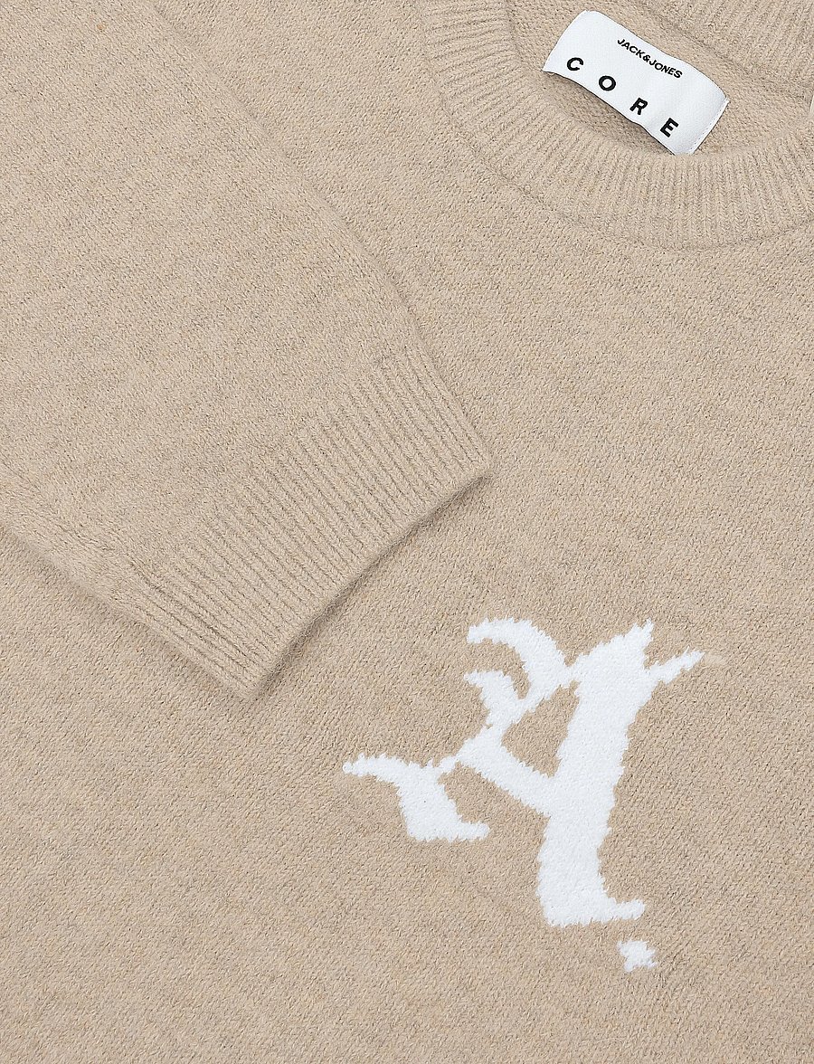 Jack & Jones - JCOLEGACY KNIT JACQUARD CREW NECK - rundhals - pure cashmere - 2