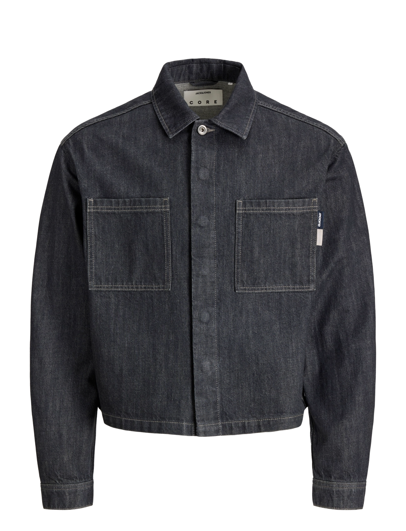 Jack & Jones - JJIBOLT DENIM OVERSHIRT AKM 726 LN - grey denim - 1