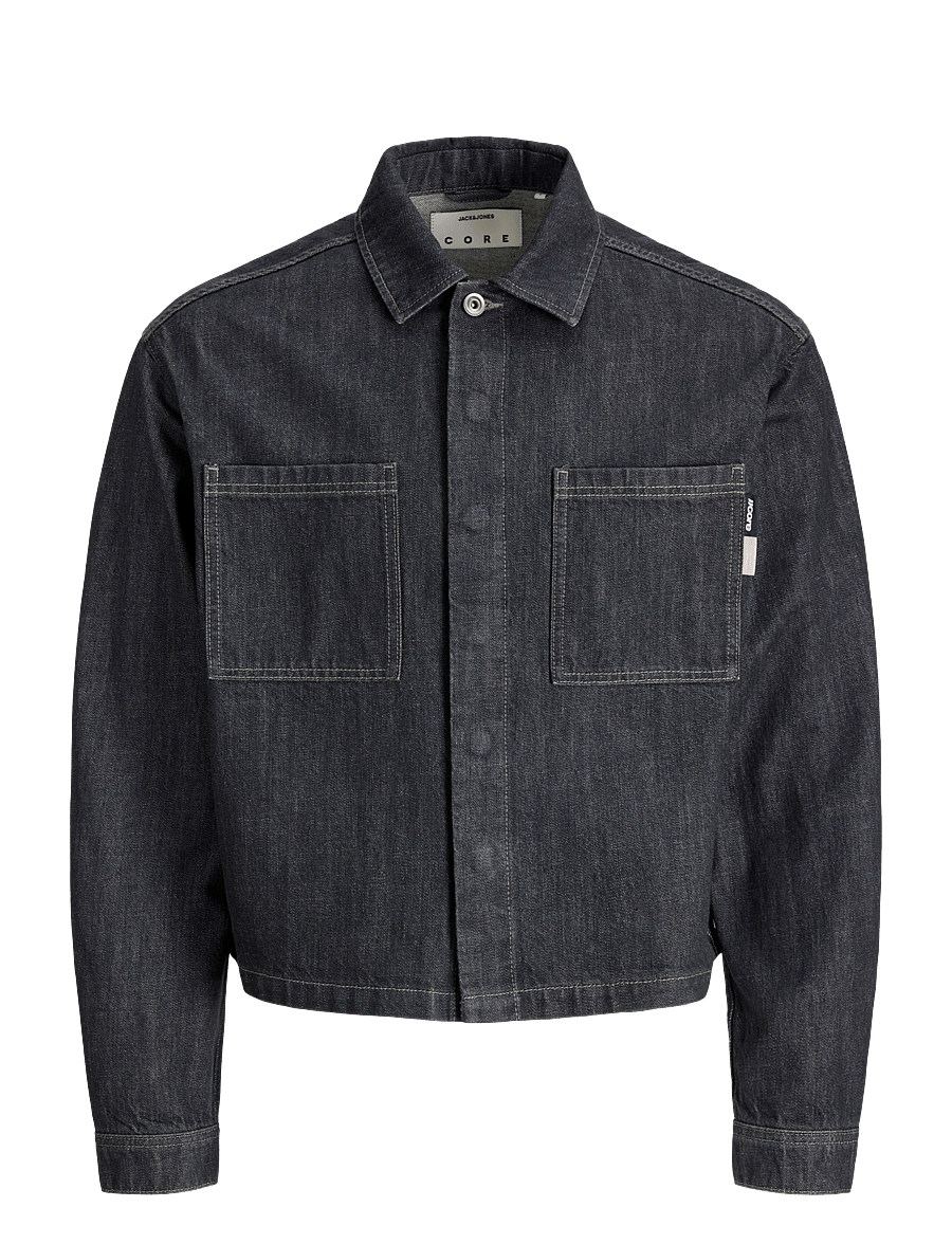 Jack & Jones - JJIBOLT DENIM OVERSHIRT AKM 726 LN - grey denim - 1