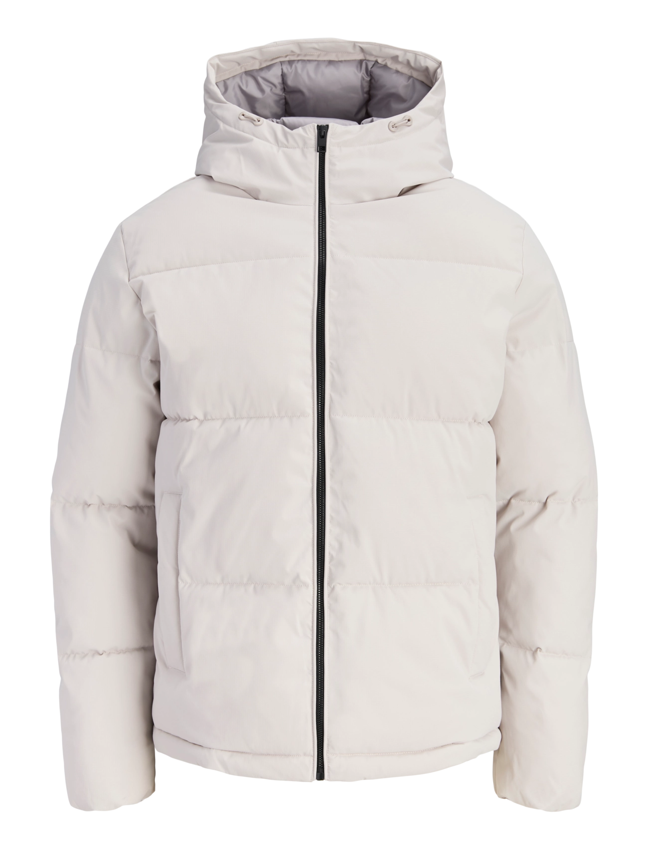 Jack & Jones JJGALAXY PUFFER JACKET - Kollektioner - MOONBEAM / cream