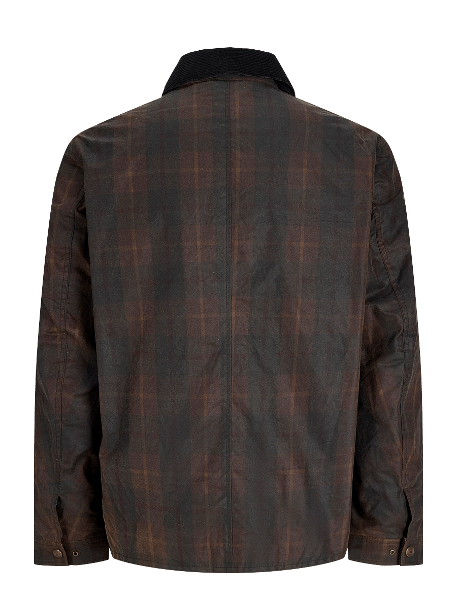 Jack & Jones - JPRBLUCANE WAXED JACKET - efterårsjakker - chocolate torte - 1