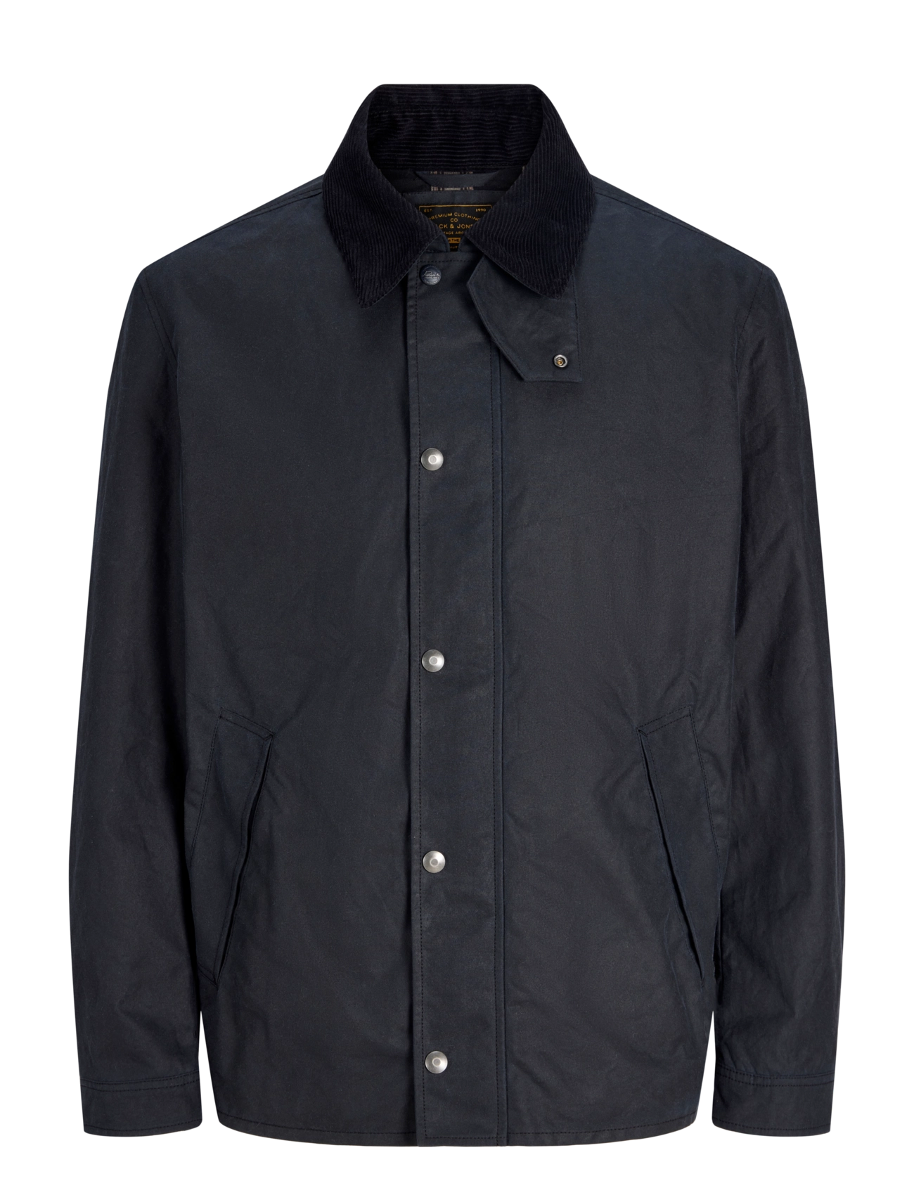 Jack & Jones JPRBLUCANE WAXED JACKET - Jacken - DARK NAVY / navy