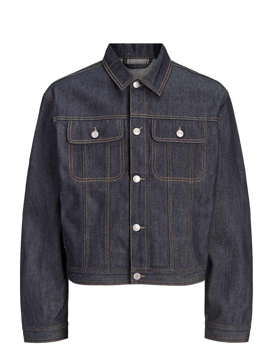 Jack & Jones - JJIRANGER JACKET AM 690 SN - ofodrade jeansjackor - blue denim - 1