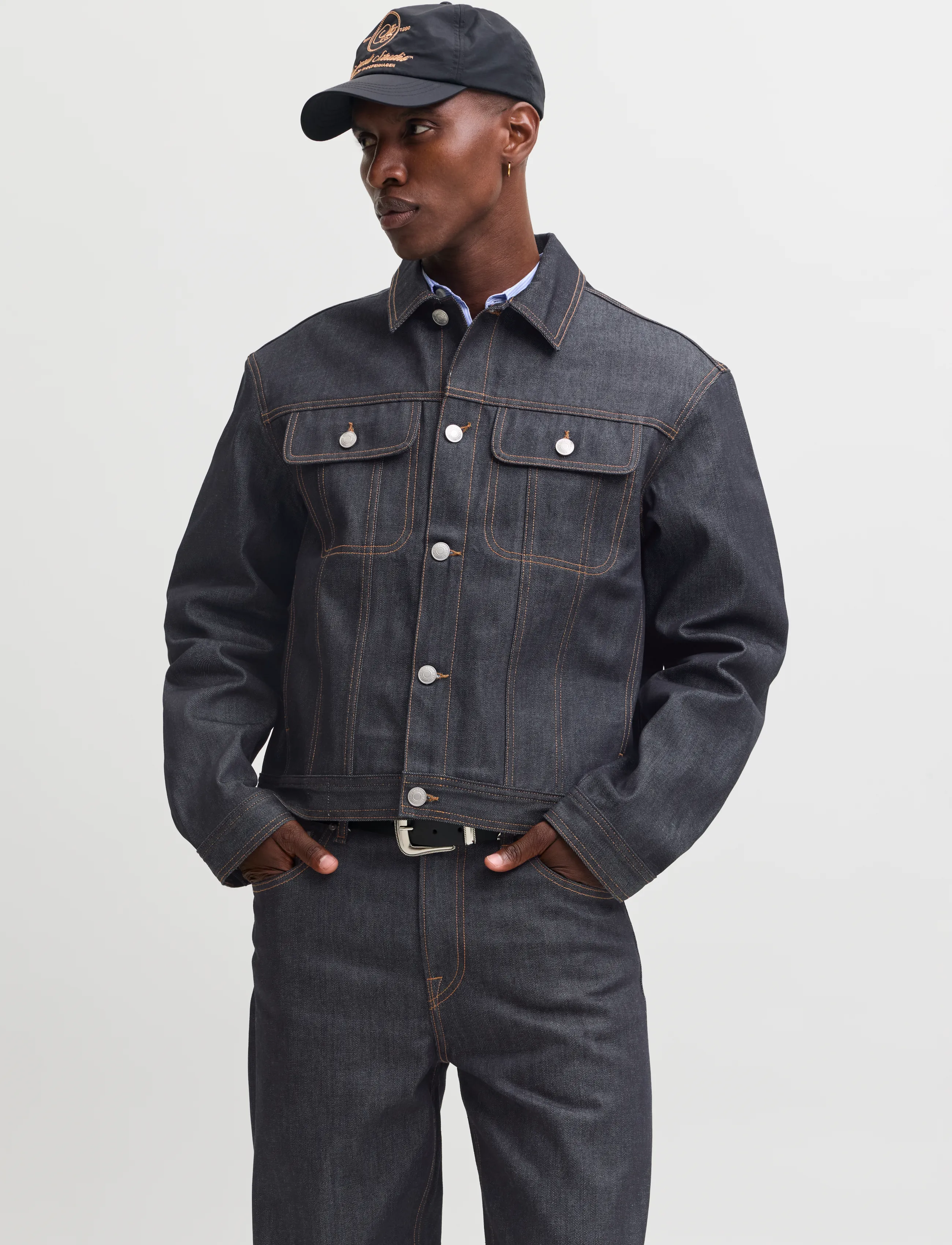 Jack & Jones JJIRANGER JACKET AM 690 SN - Jackor - BLUE DENIM / navy