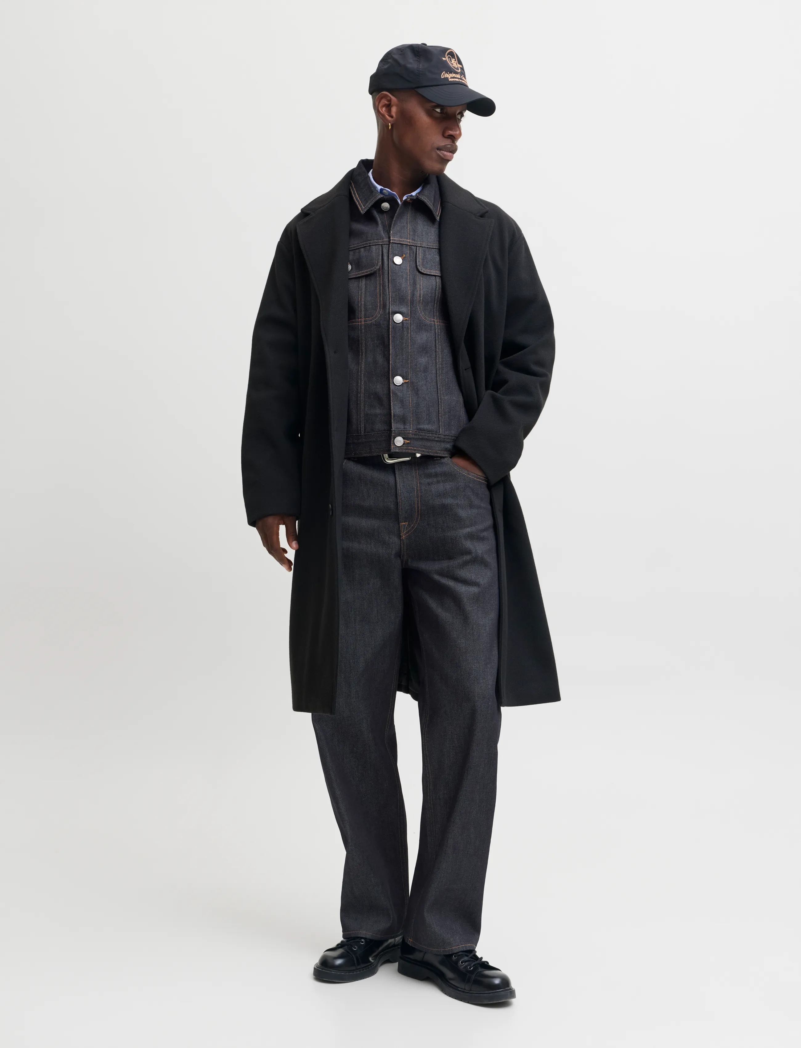 Jack & Jones - JJIRANGER JACKET AM 690 SN - ofodrade jeansjackor - blue denim - 4