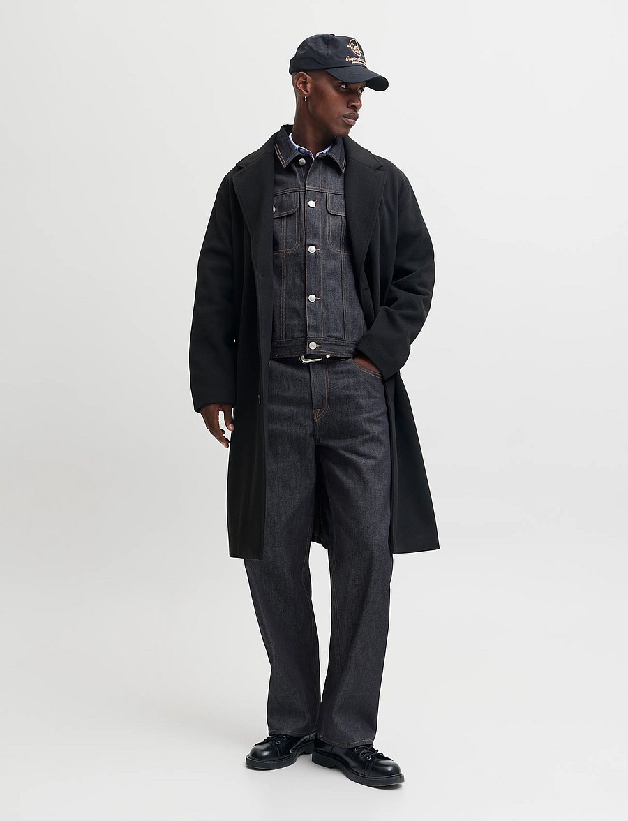 Jack & Jones - JJIRANGER JACKET AM 690 SN - ofodrade jeansjackor - blue denim - 4