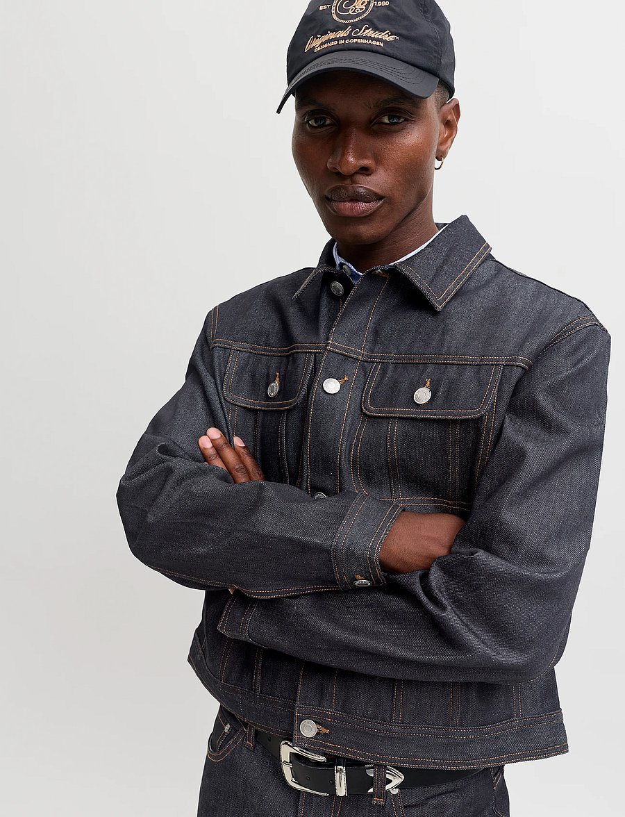 Jack & Jones - JJIRANGER JACKET AM 690 SN - ofodrade jeansjackor - blue denim - 5