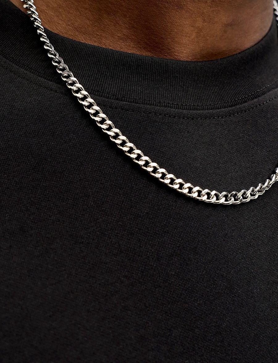 Jack & Jones - JJEBARRON TEE LS O-NECK SN - långärmade t-shirts - black - 5