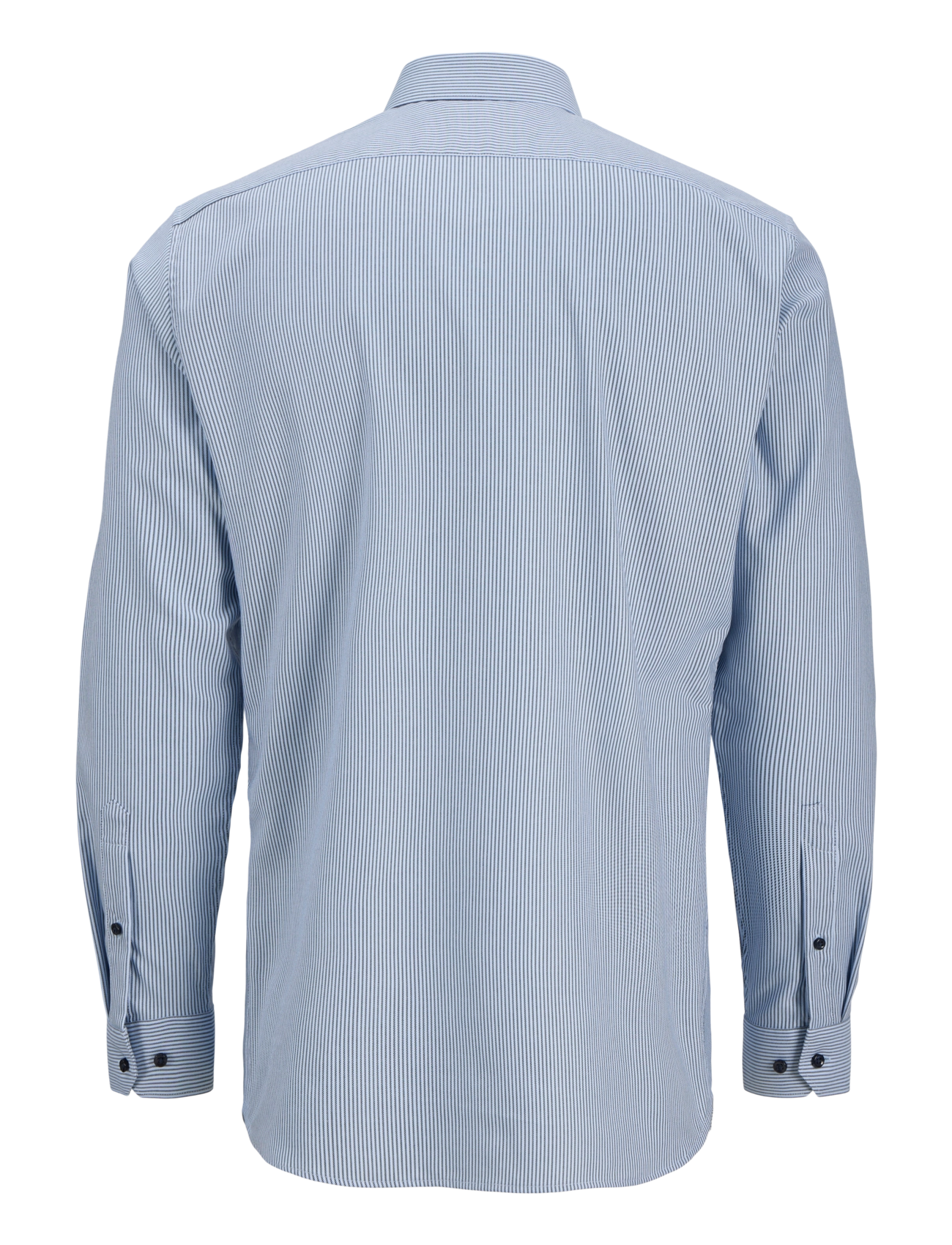 Jack & Jones - JPRBLAPARKER STRIPE L/S SHIRT SN - randiga skjortor - night sky - 1