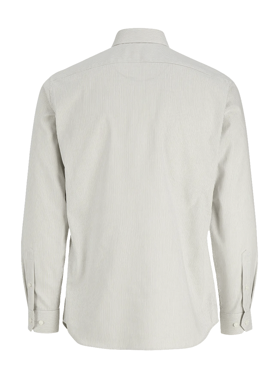 Jack & Jones - JPRBLAPARKER STRIPE L/S SHIRT SN - triibulised särgid - shadow - 2