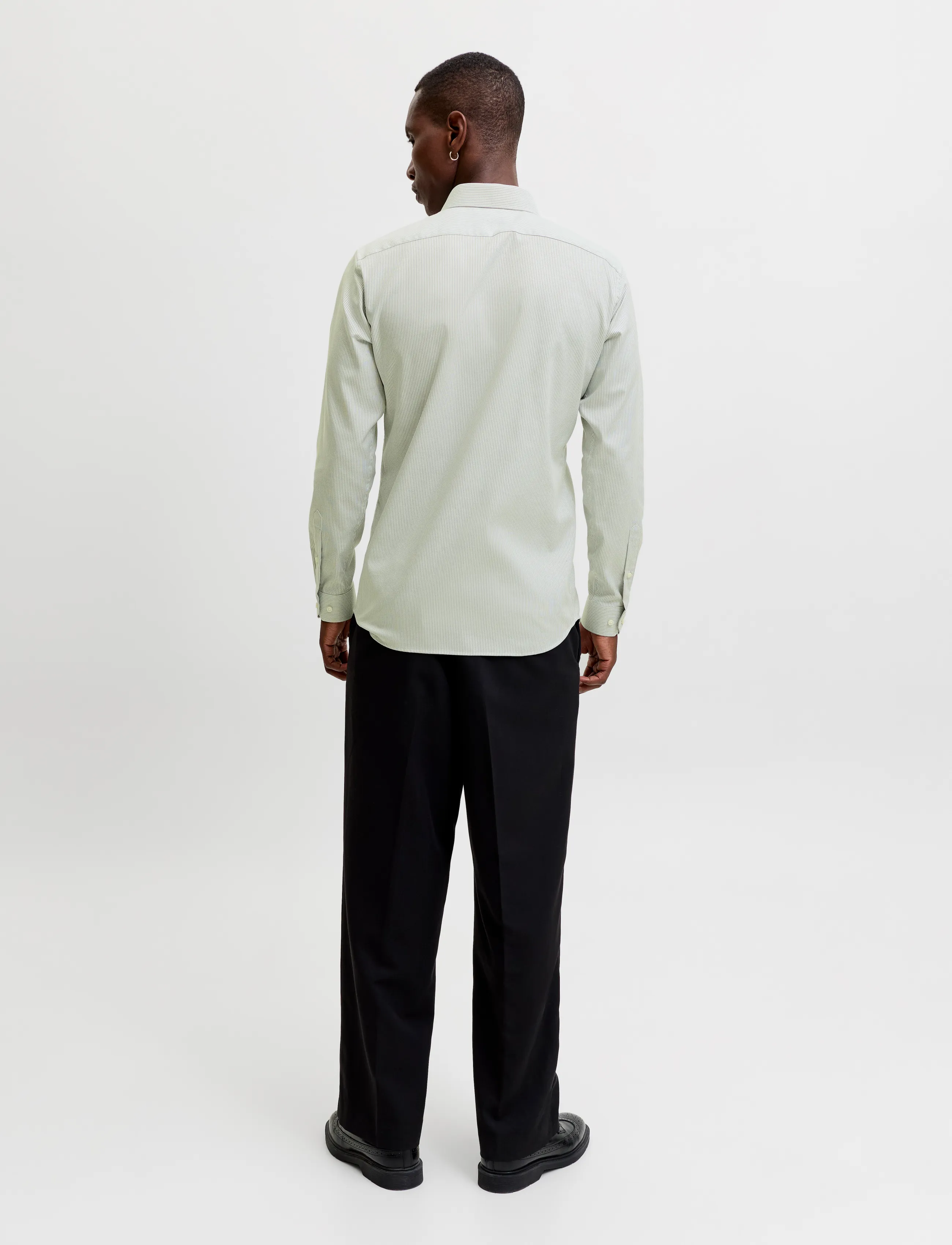Jack & Jones - JPRBLAPARKER STRIPE L/S SHIRT SN - triibulised särgid - shadow - 3