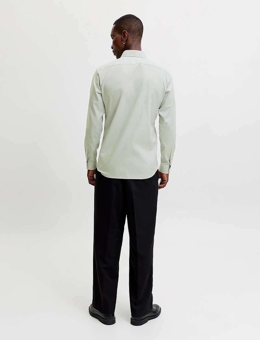 Jack & Jones - JPRBLAPARKER STRIPE L/S SHIRT SN - triibulised särgid - shadow - 3