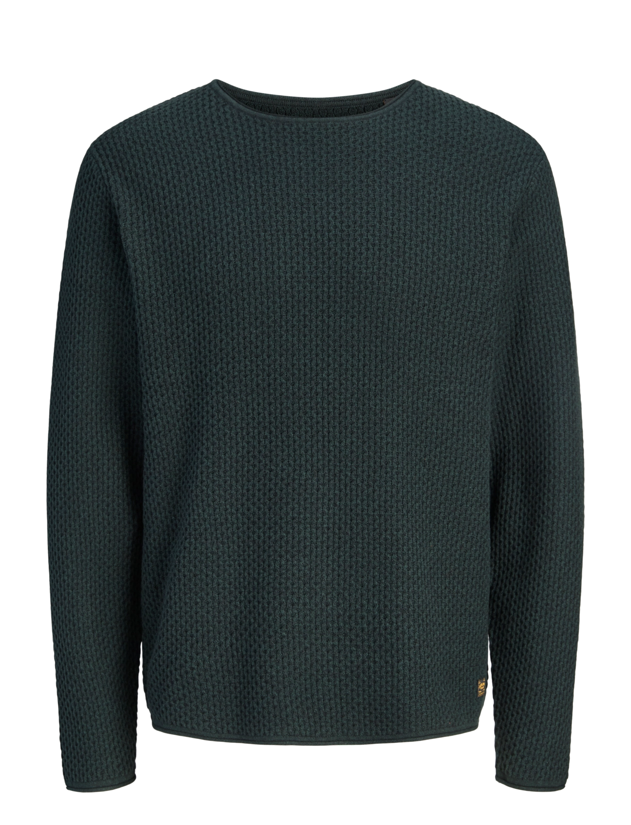 Jack & Jones JPRBLUMASON KNIT CREW NECK SN - Stickat - SCARAB / green