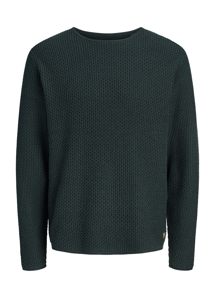 Jack & Jones - JPRBLUMASON KNIT CREW NECK SN - rundhalsad - scarab - 0