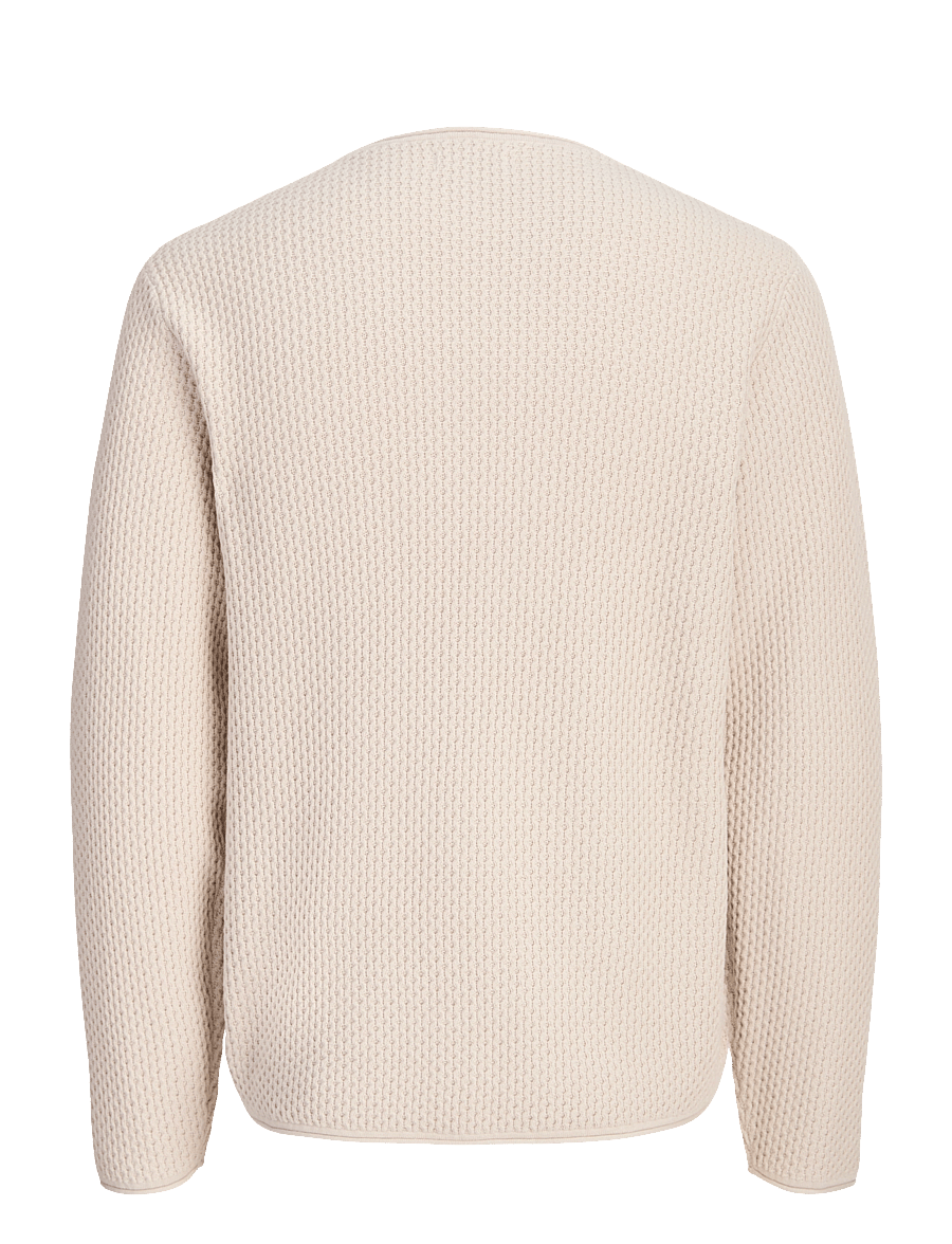Jack & Jones - JPRBLUMASON KNIT CREW NECK SN - rundhalsad - silver lining - 2